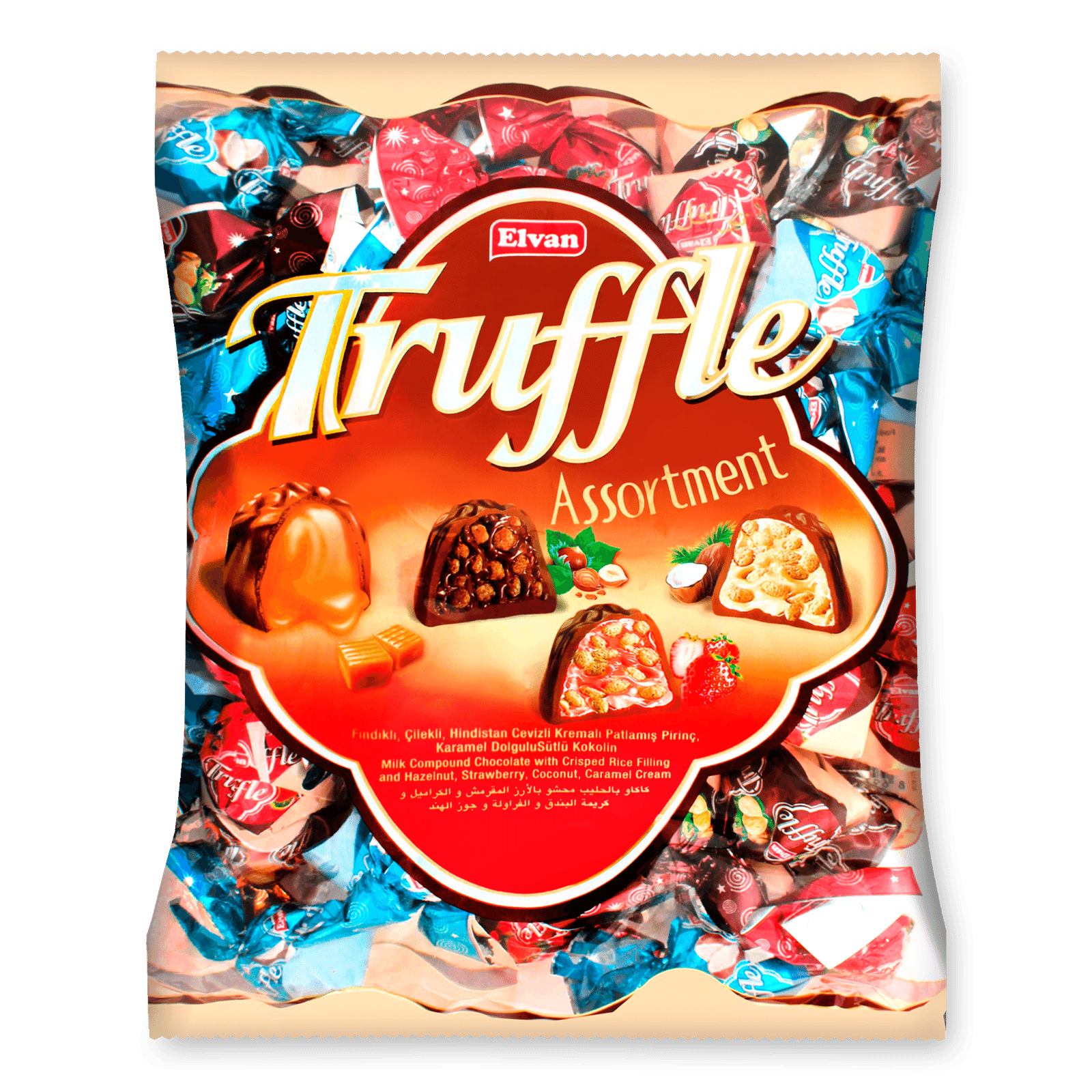 Цукерки Elvan Truffle Mix шоколадні - 1