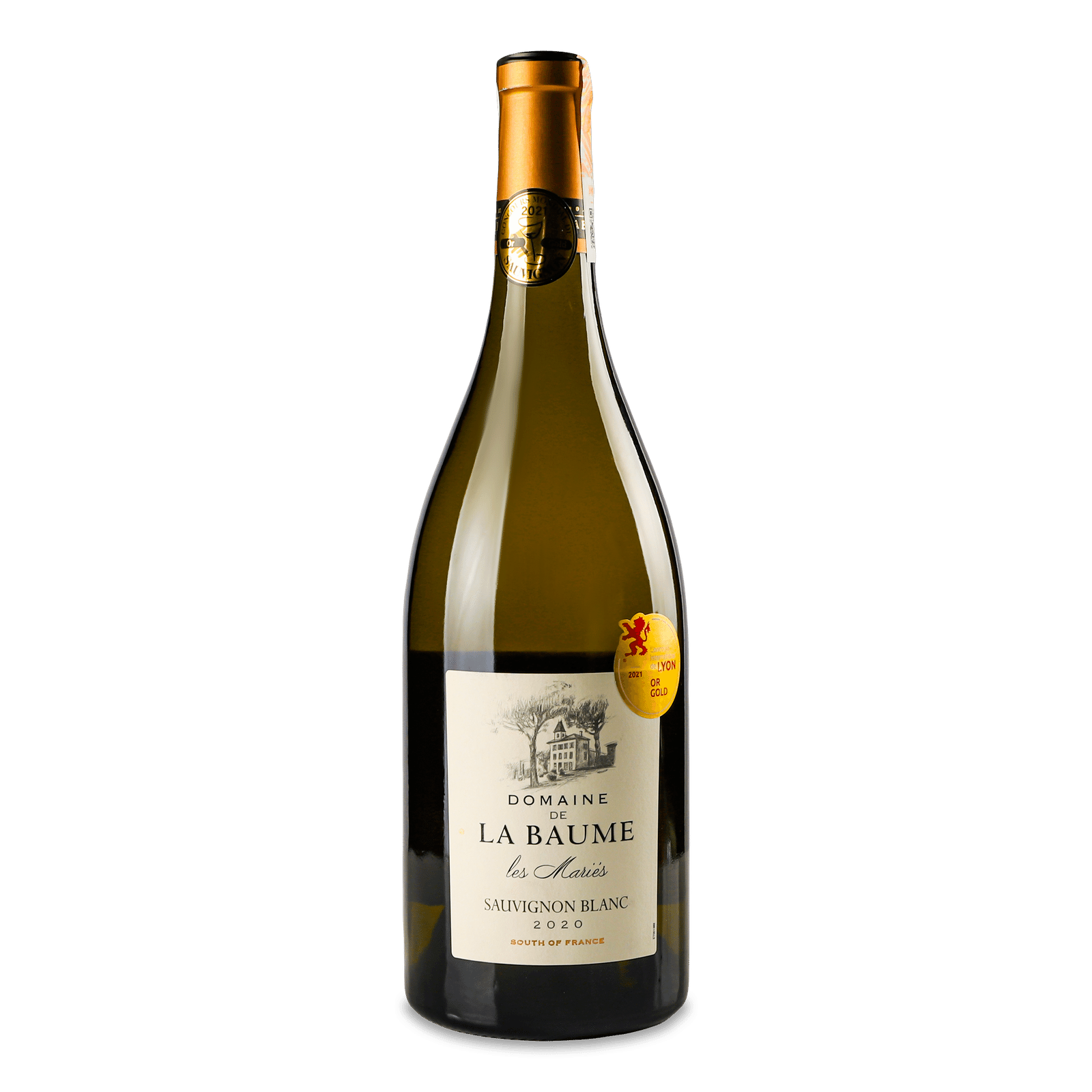Вино Domaine La Baume Sauvignon Blanc біле сухе - 1