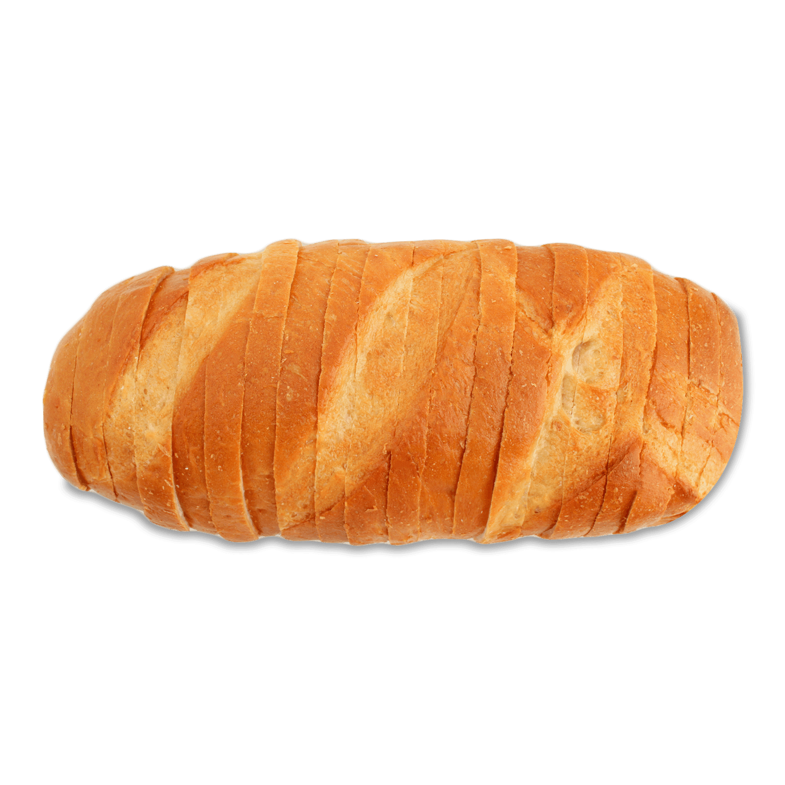 Батон «Хліб Житомира» «Житомирський» нарізний упакований - 1