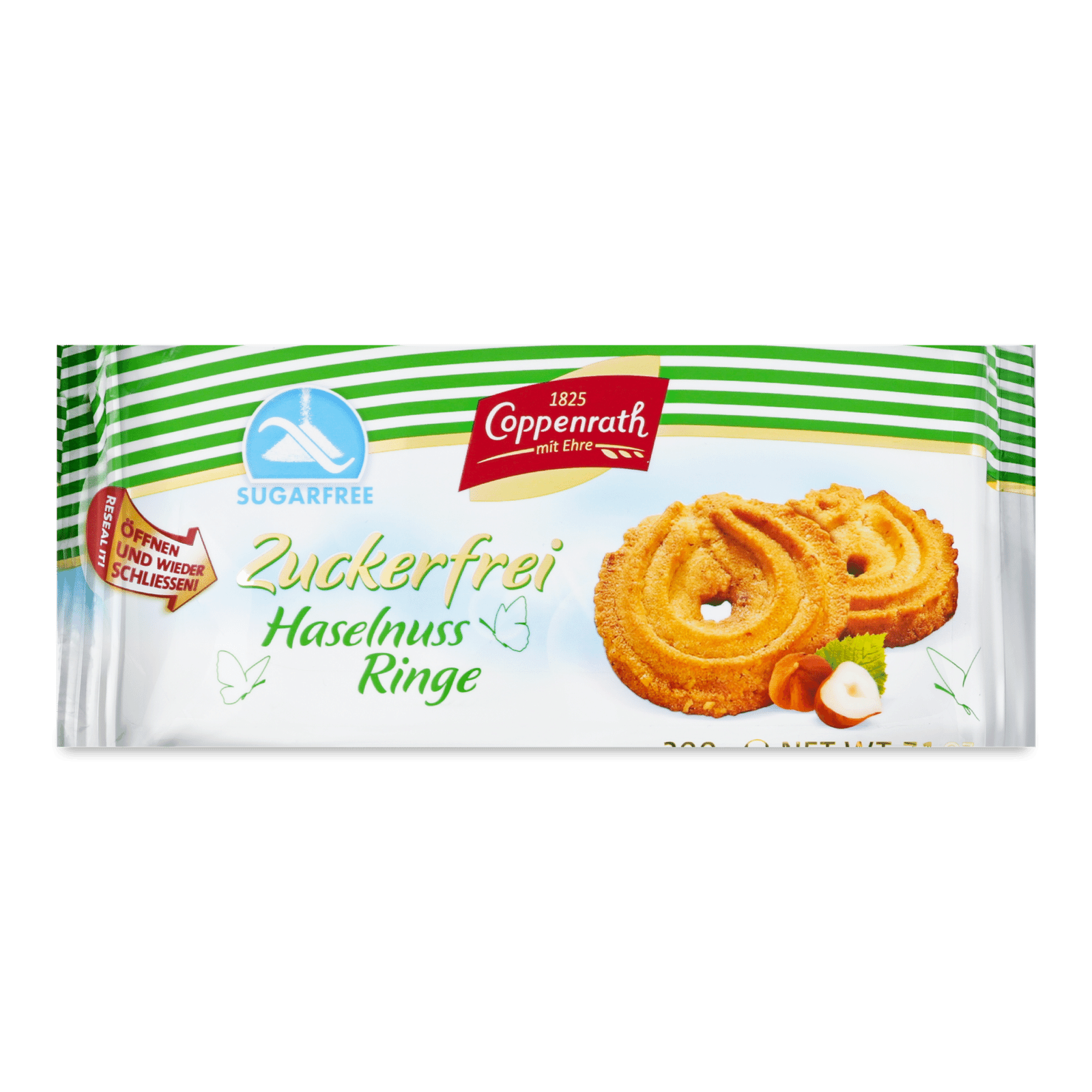 Печиво Coppenrath з лісовими горіхами без цукру - 1