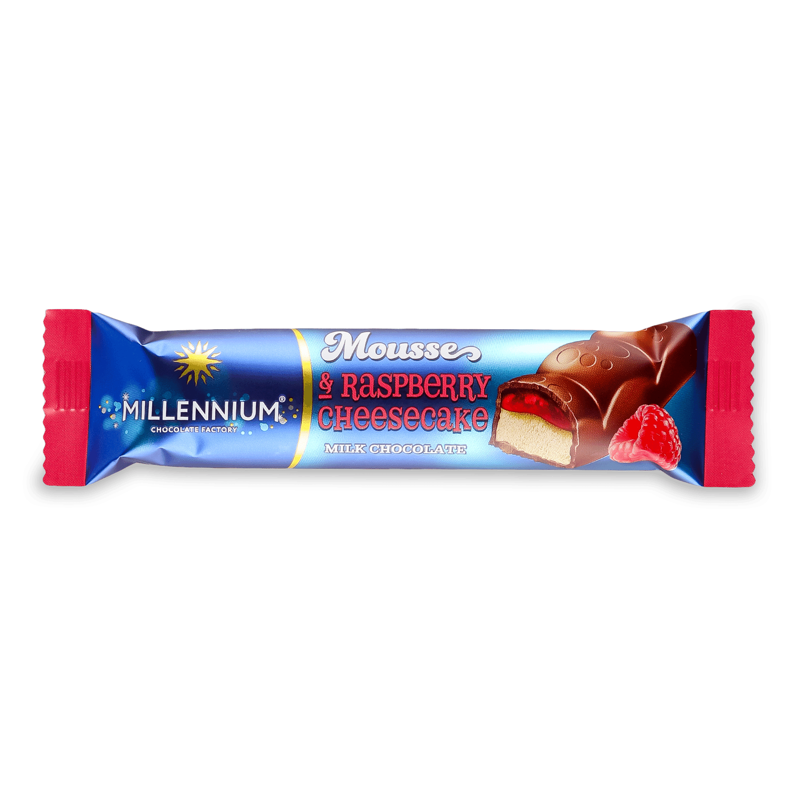 Шоколад молочний Millennium Mousse Raspberry&Cheesecake - 1