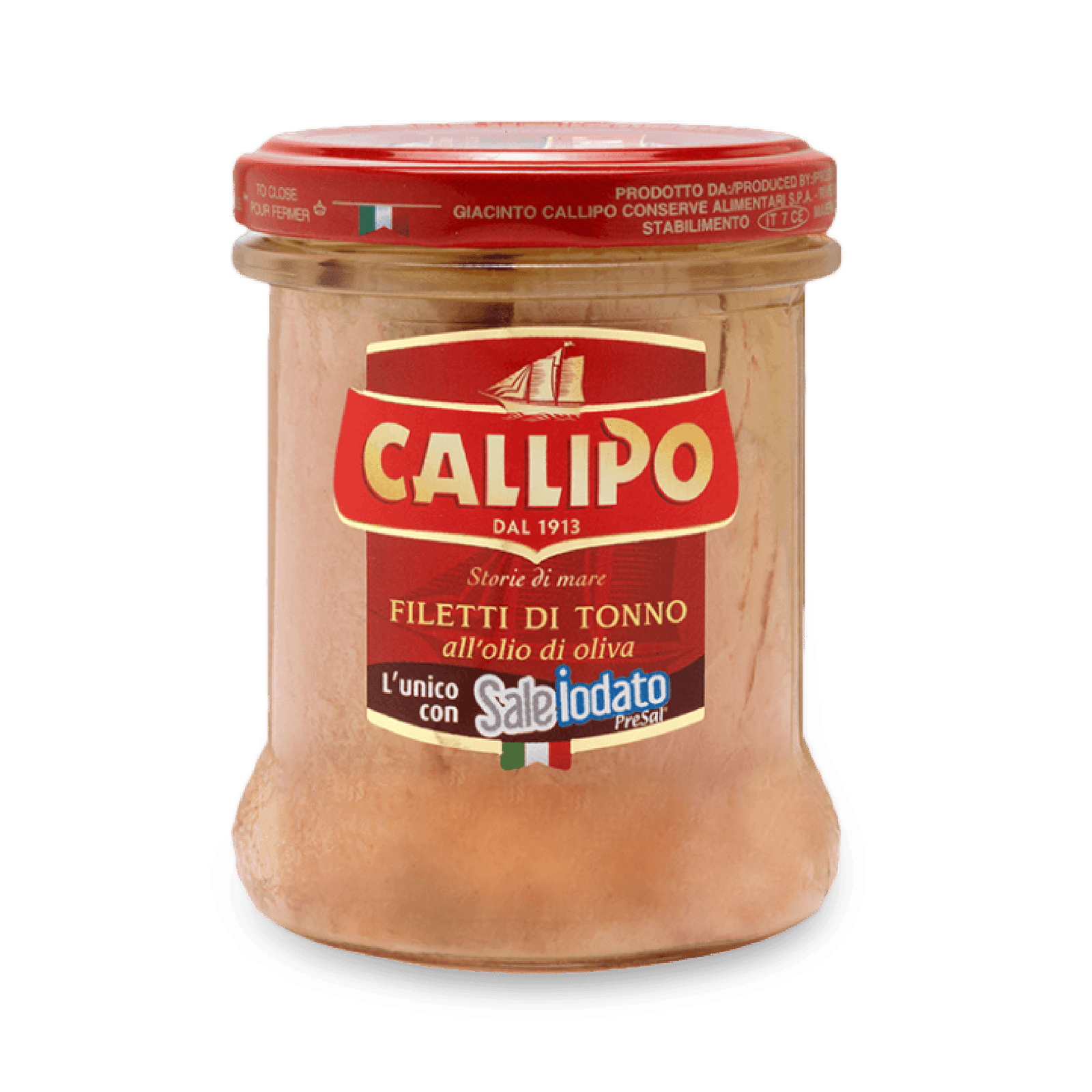 Тунець Callipo шматочками в оливковій олії - 1