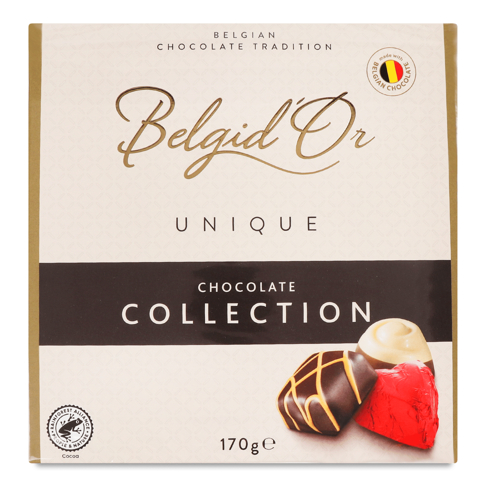 Цукерки Belgid'Or шоколадні асорті - 1