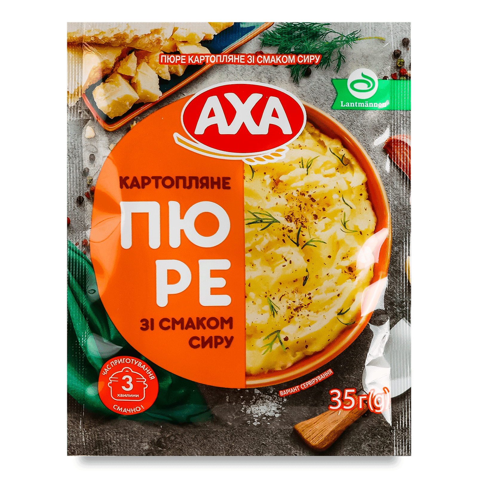 Пюре картопляне швидкого приготування AXA зі смаком сиру - 1