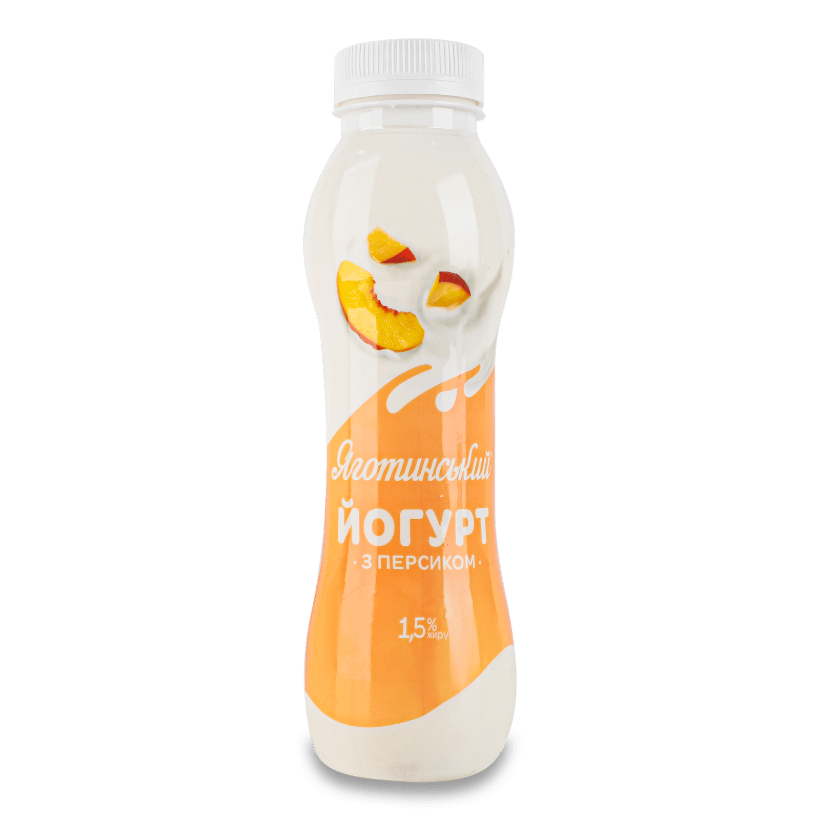 Йогурт Яготинський з персиком 1,5% - 1