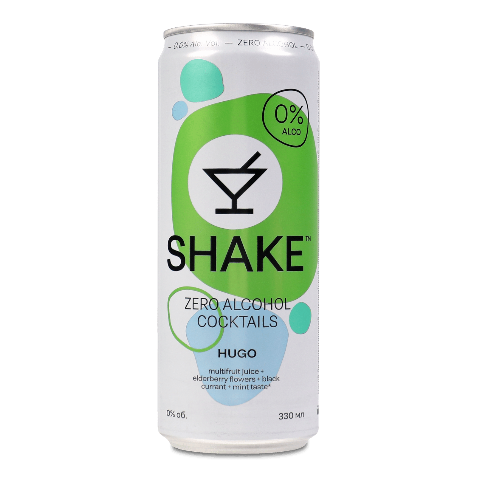 Напій соковмісний Shake Hugo сильногазований з/б - 1