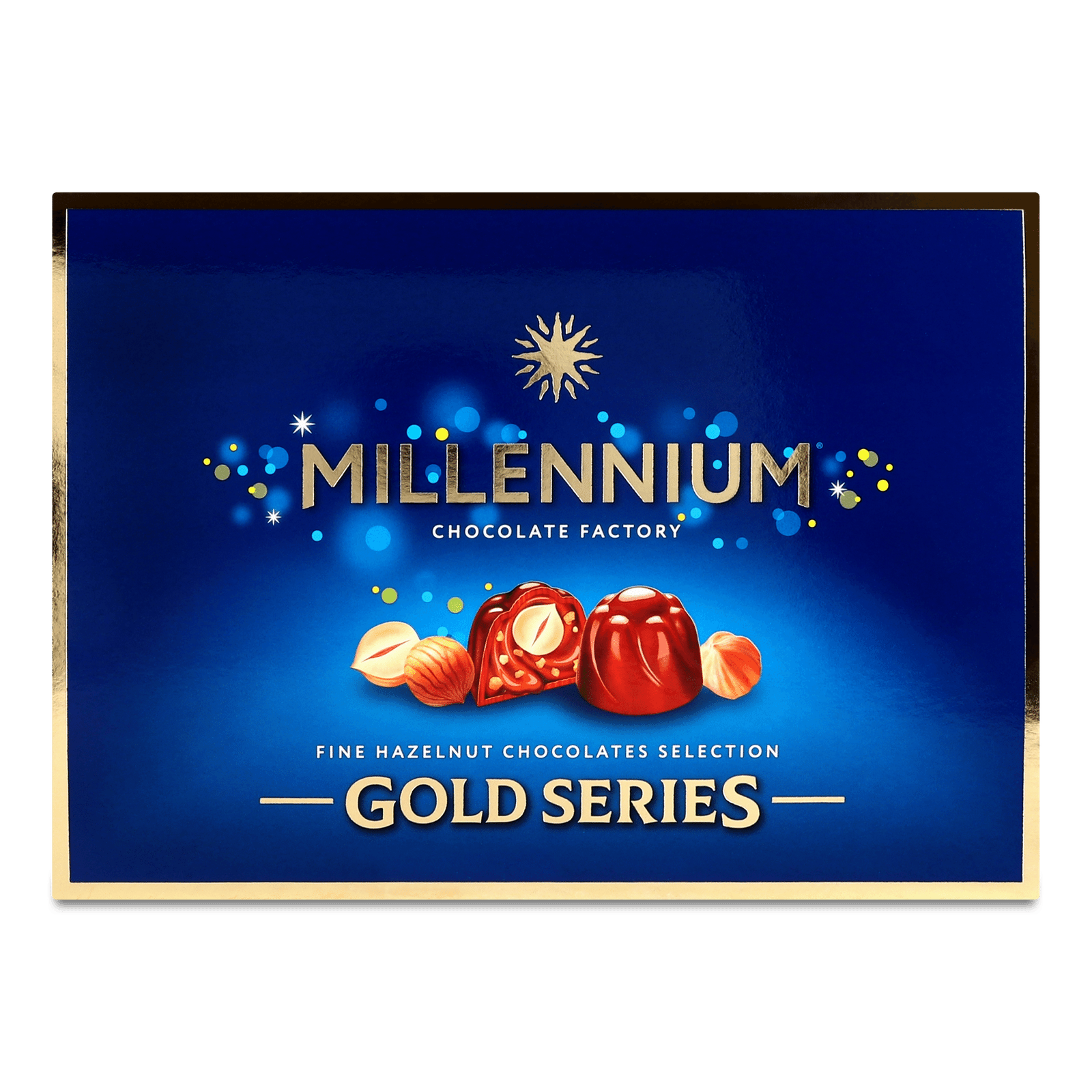 Цукерки Millennium Gold в молочному шоколаді - 1