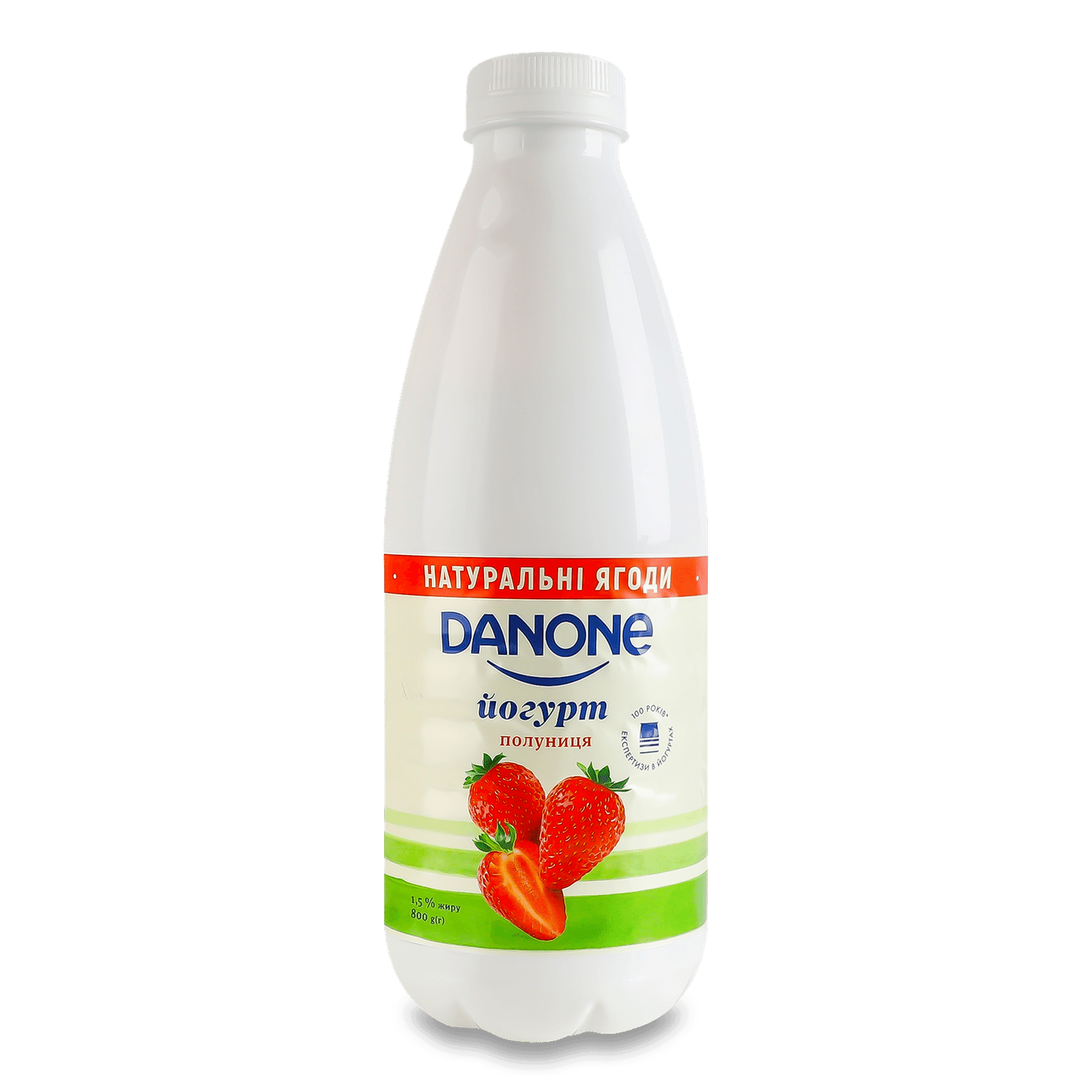 Йогурт Danone полуниця питний 1,5% - 1