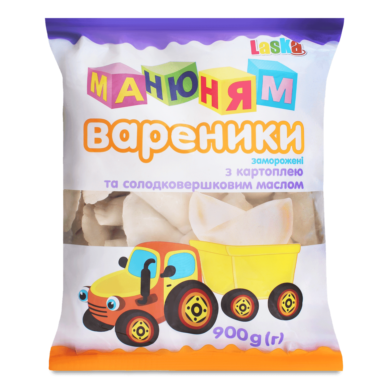Вареники Laska «Ма-ню-ням» з картоплею та маслом - 1