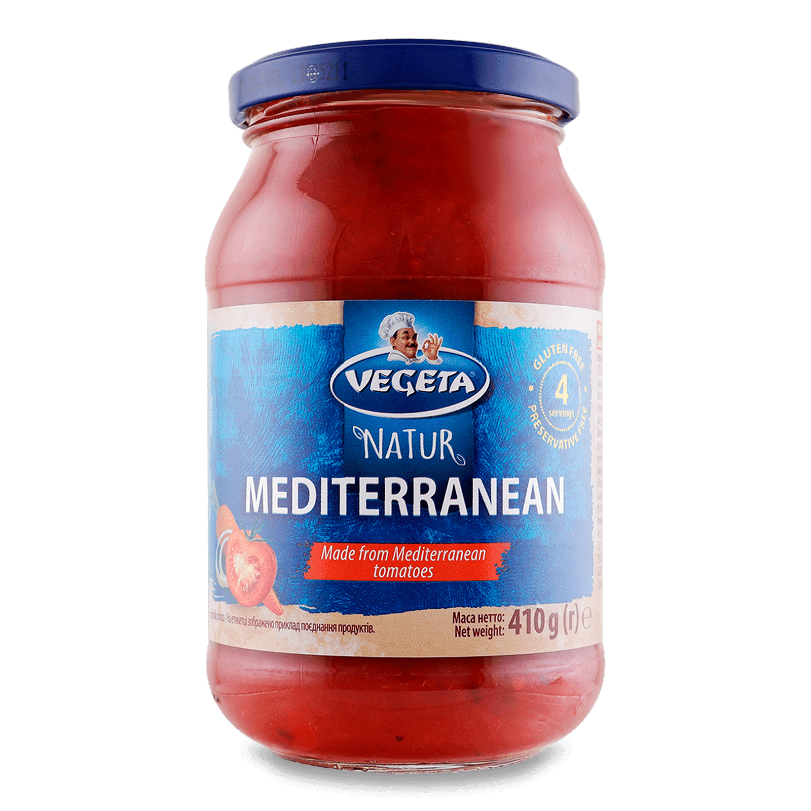Соус томатний Vegeta Natur по-середземноморськи - 1