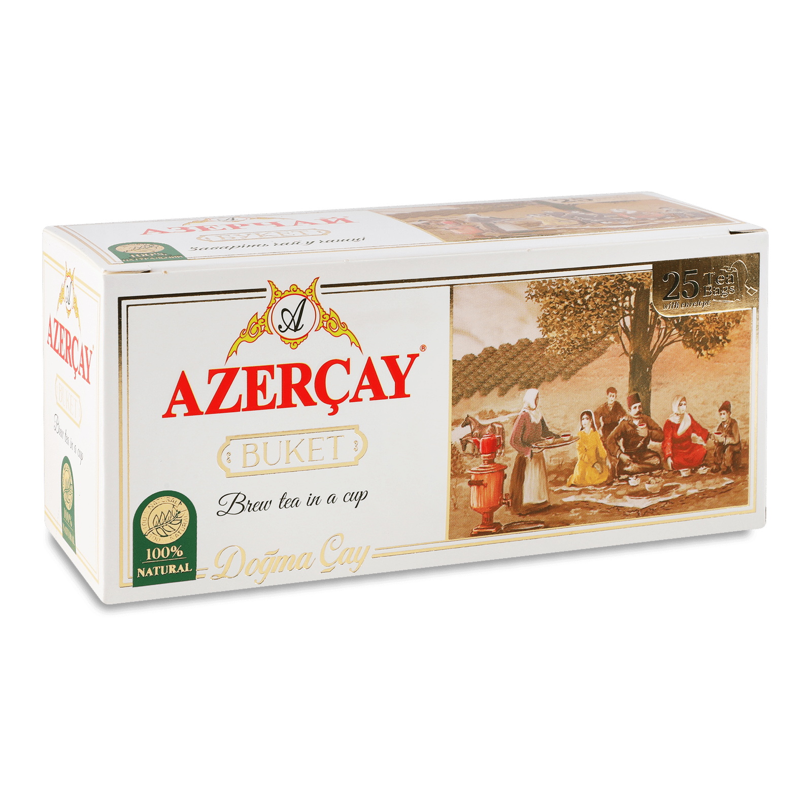 Чай чорний Azercay Buket крупнолистовий - 1