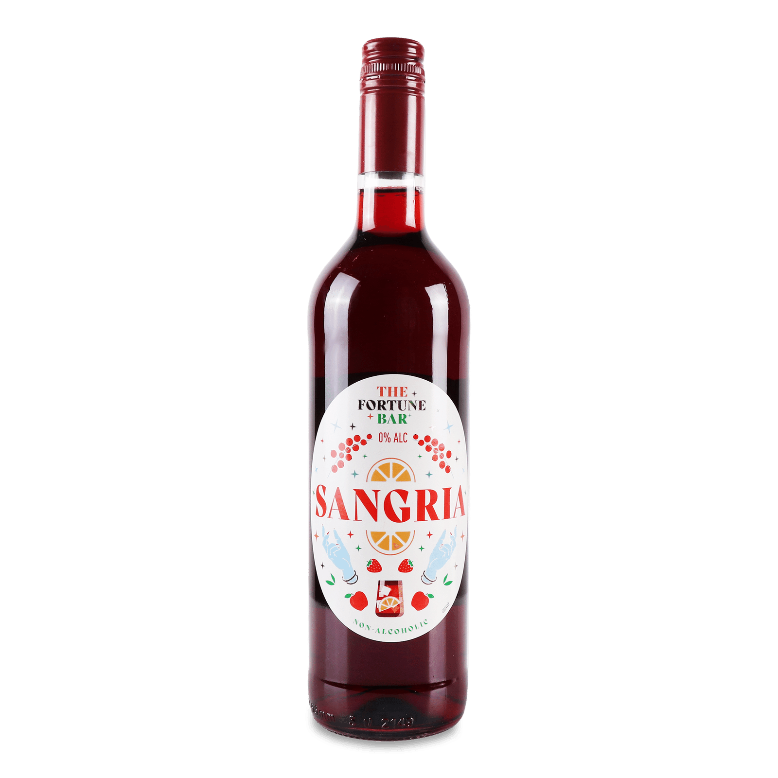 Напій на основі вина The Fortune Bar Sangria безалкогольний - 1