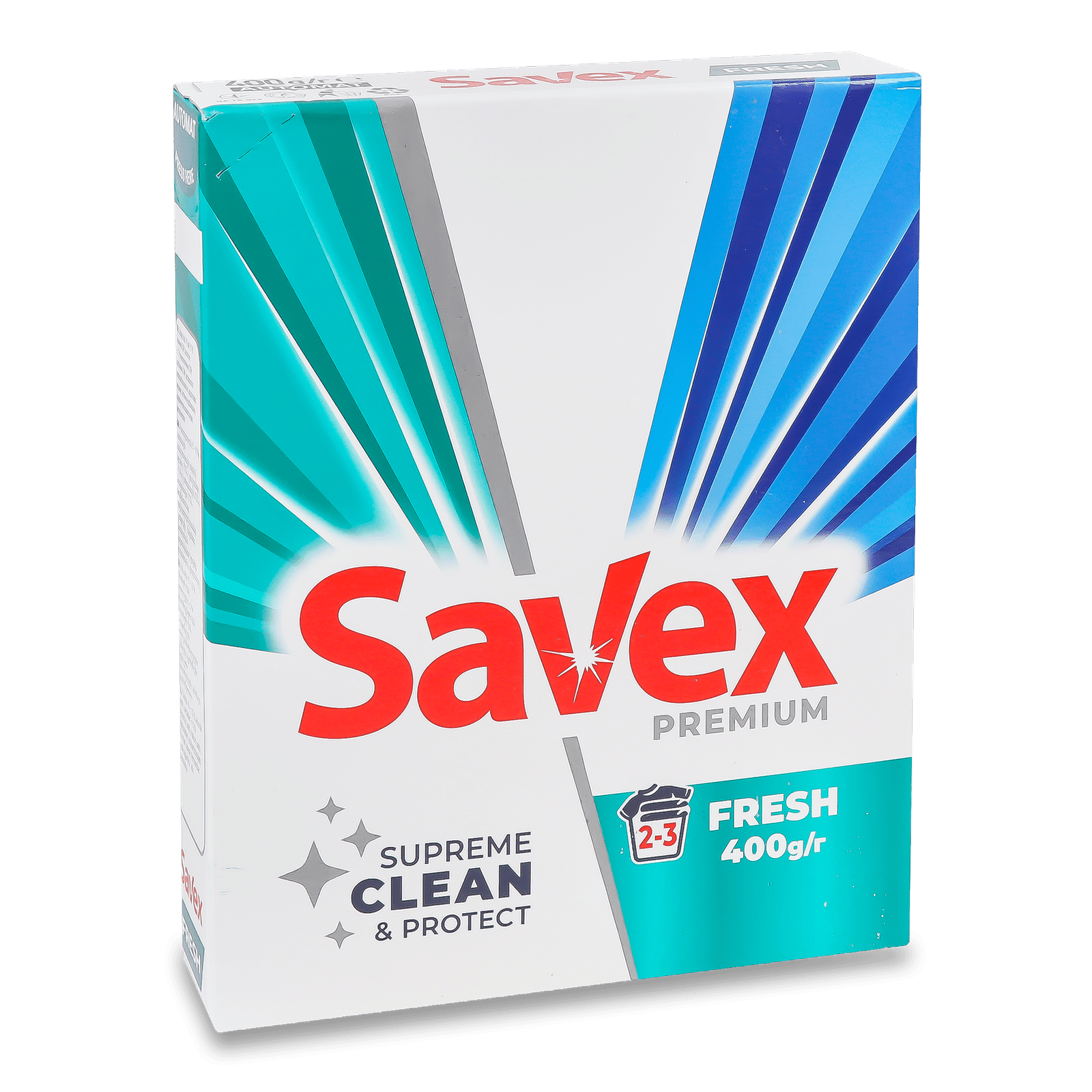 Порошок пральний Savex 2in1 Fresh для автоматичного та ручного прання - 1