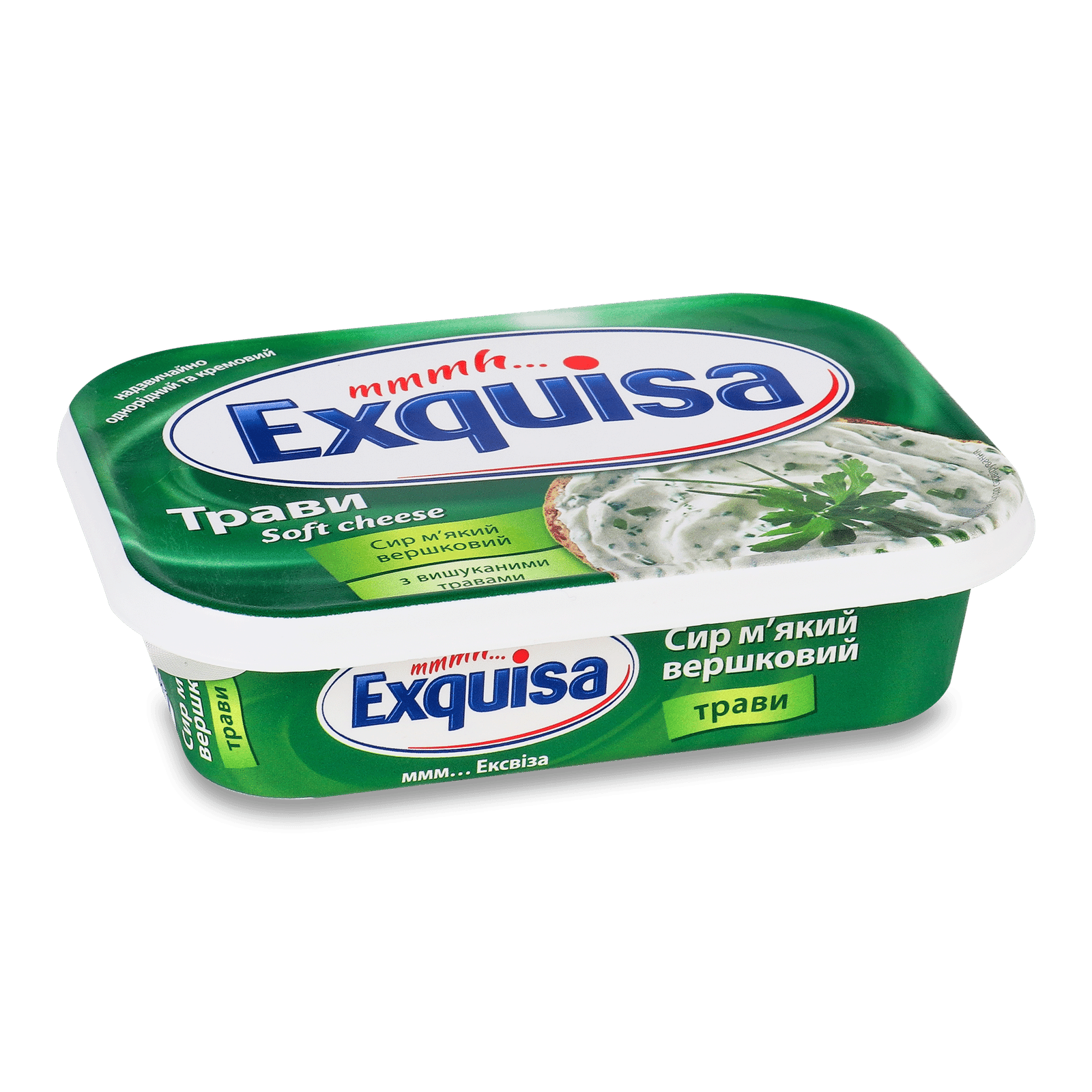 Сир Exquisa вершковий з травами 66% - 1