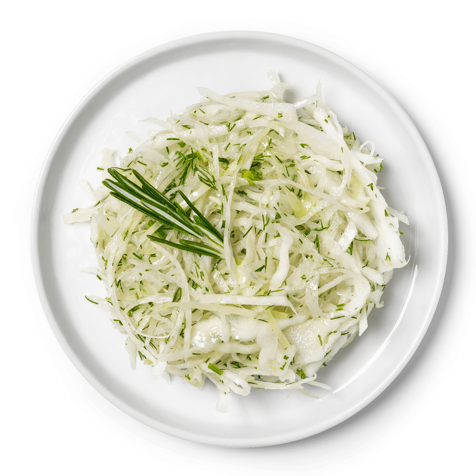 Салат з капусти з зеленню - 1