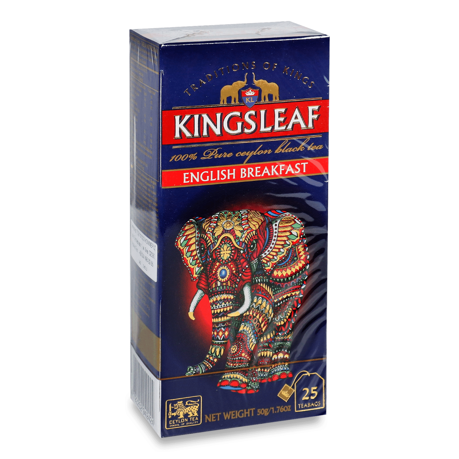 Чай чорний Kingsleaf English Breakfast - 1
