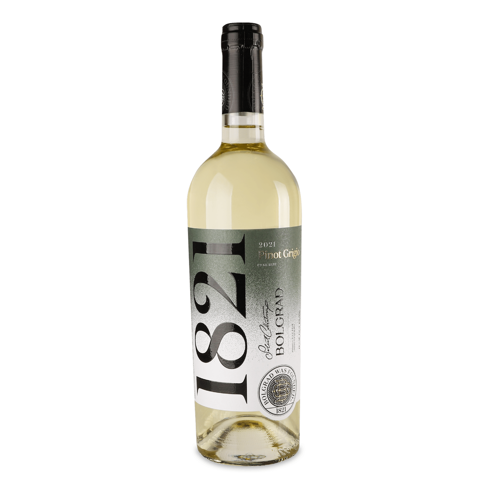 Вино Bolgrad Pinot Grigio Select біле сухе - 1