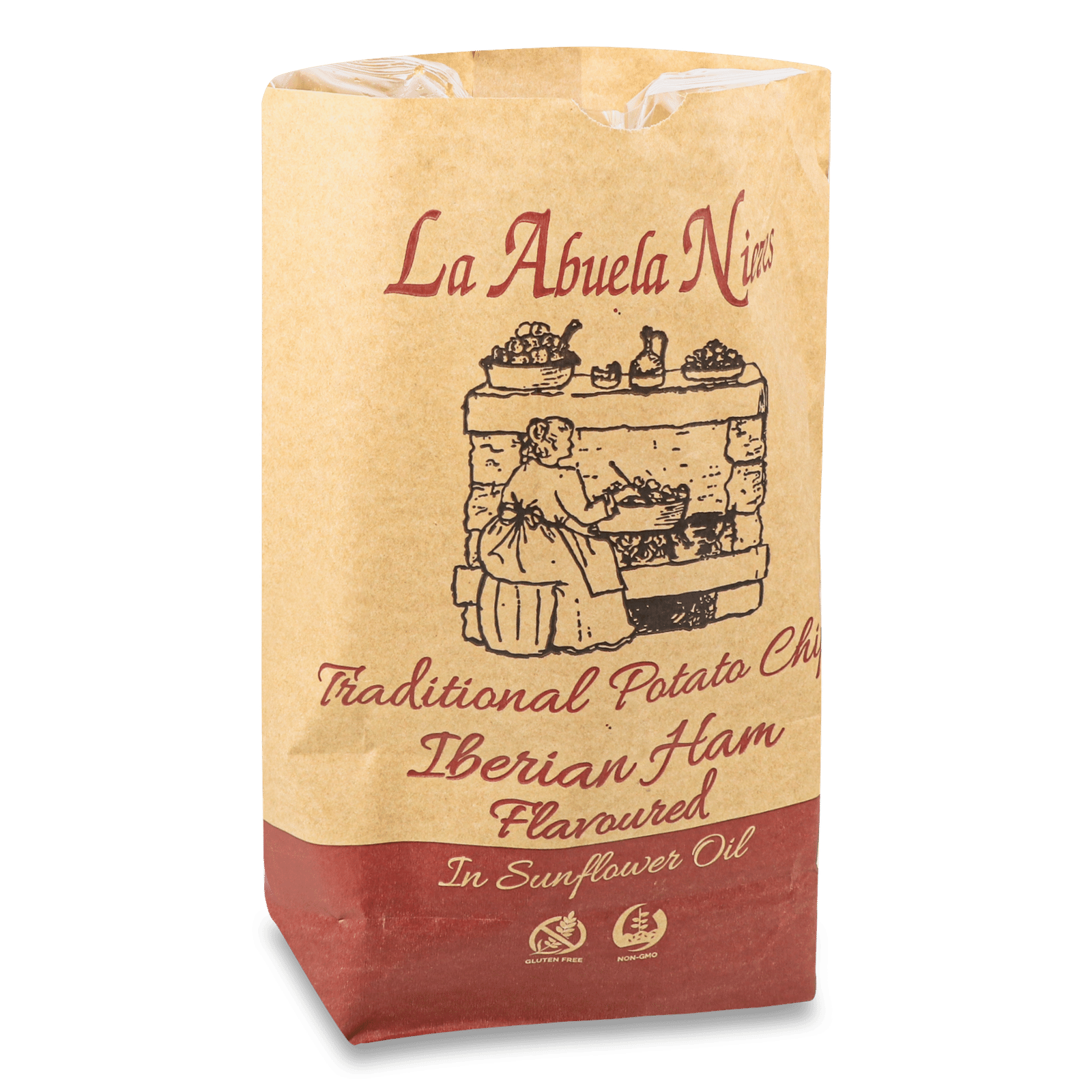 Чипси La Abuela Nieves зі смаком іберійської шинки - 1