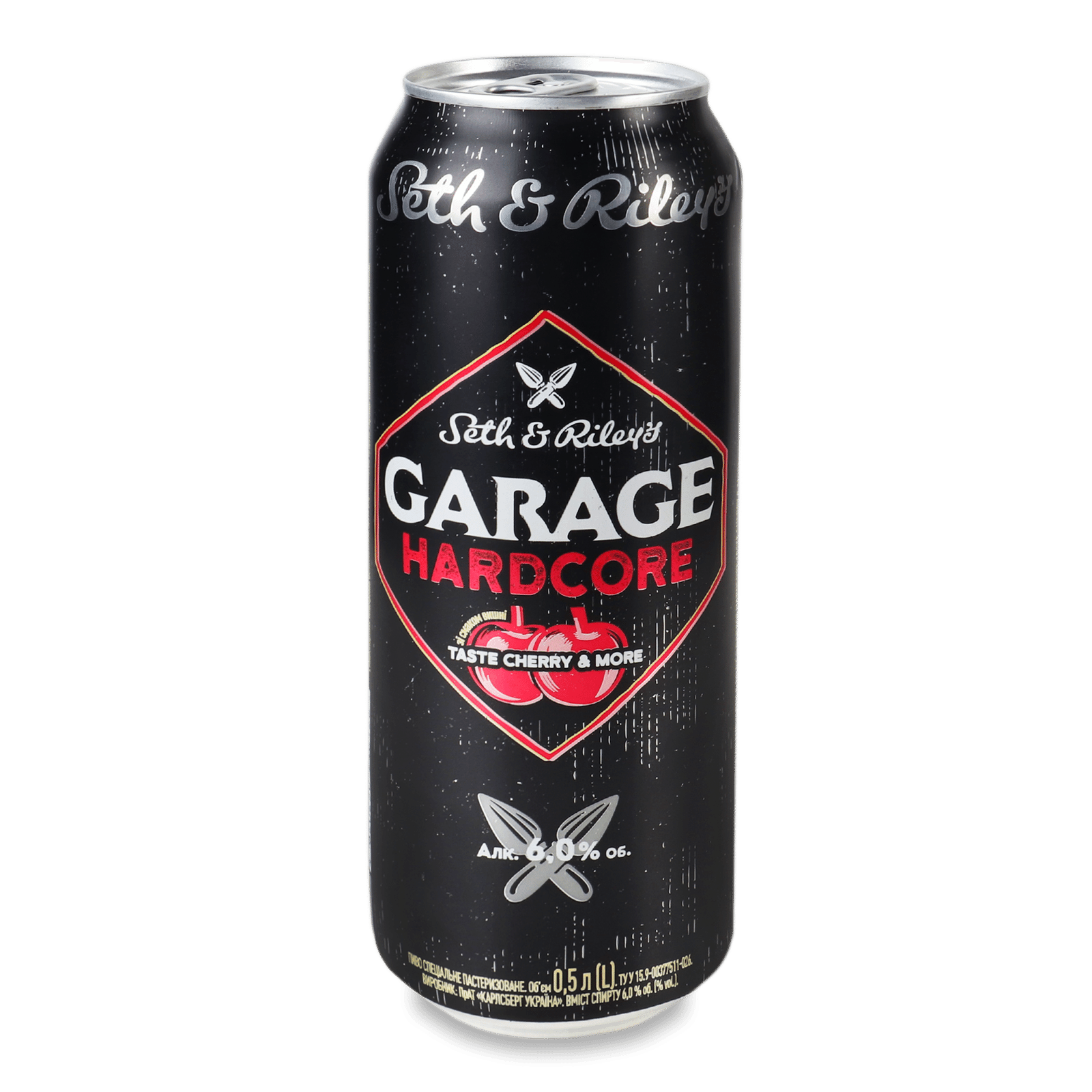Пиво Seth & Riley's Garage Cherry & More з/б - 1