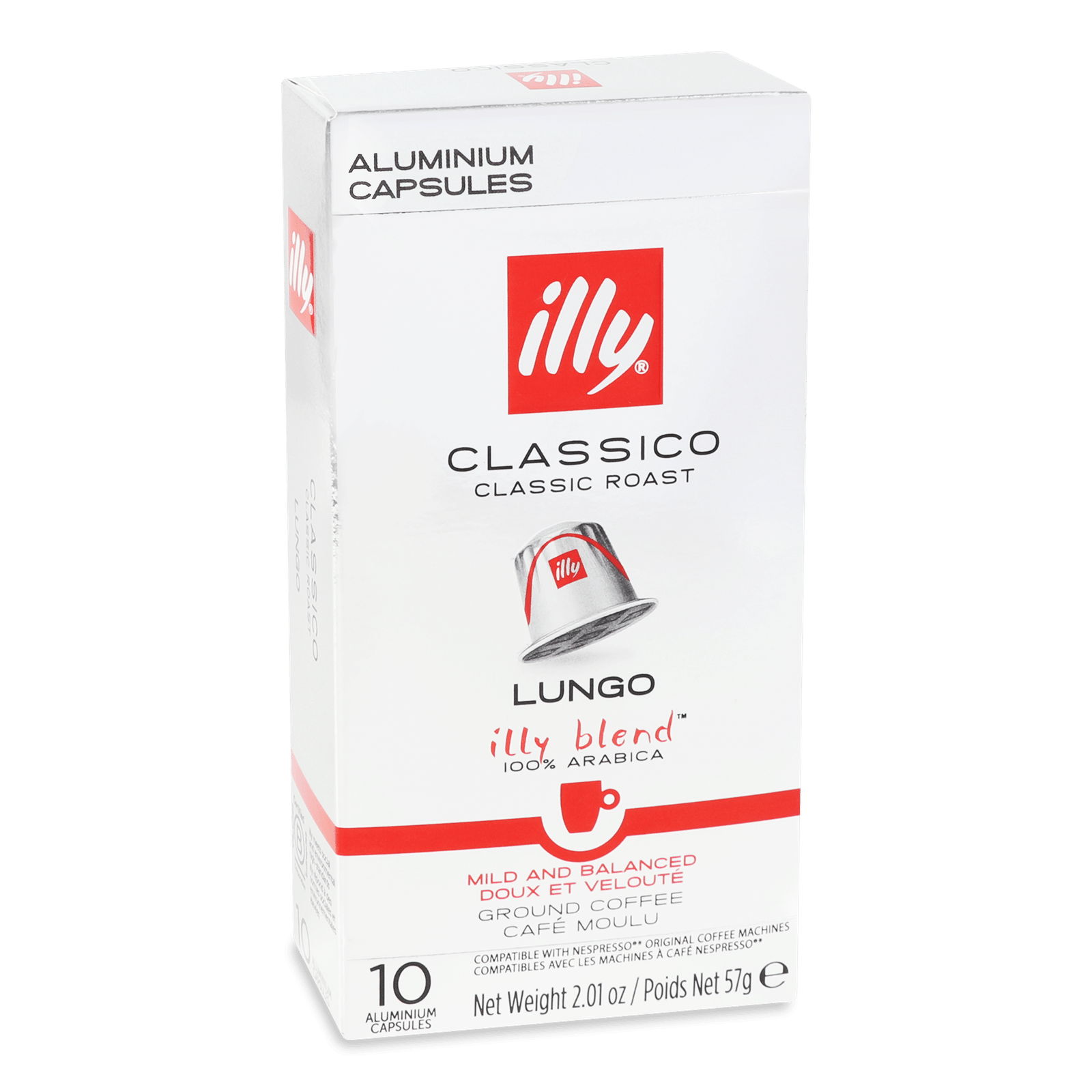 Кава мелена Illy Classico Lungo 10 капсул - 1