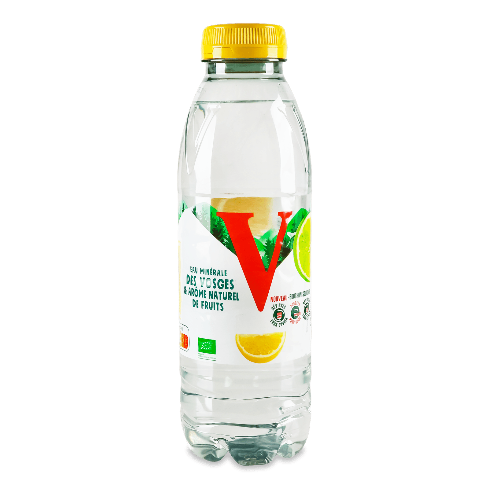 Вода мінеральна Vittel Up Bio зі смаком лимон-лайм - 1