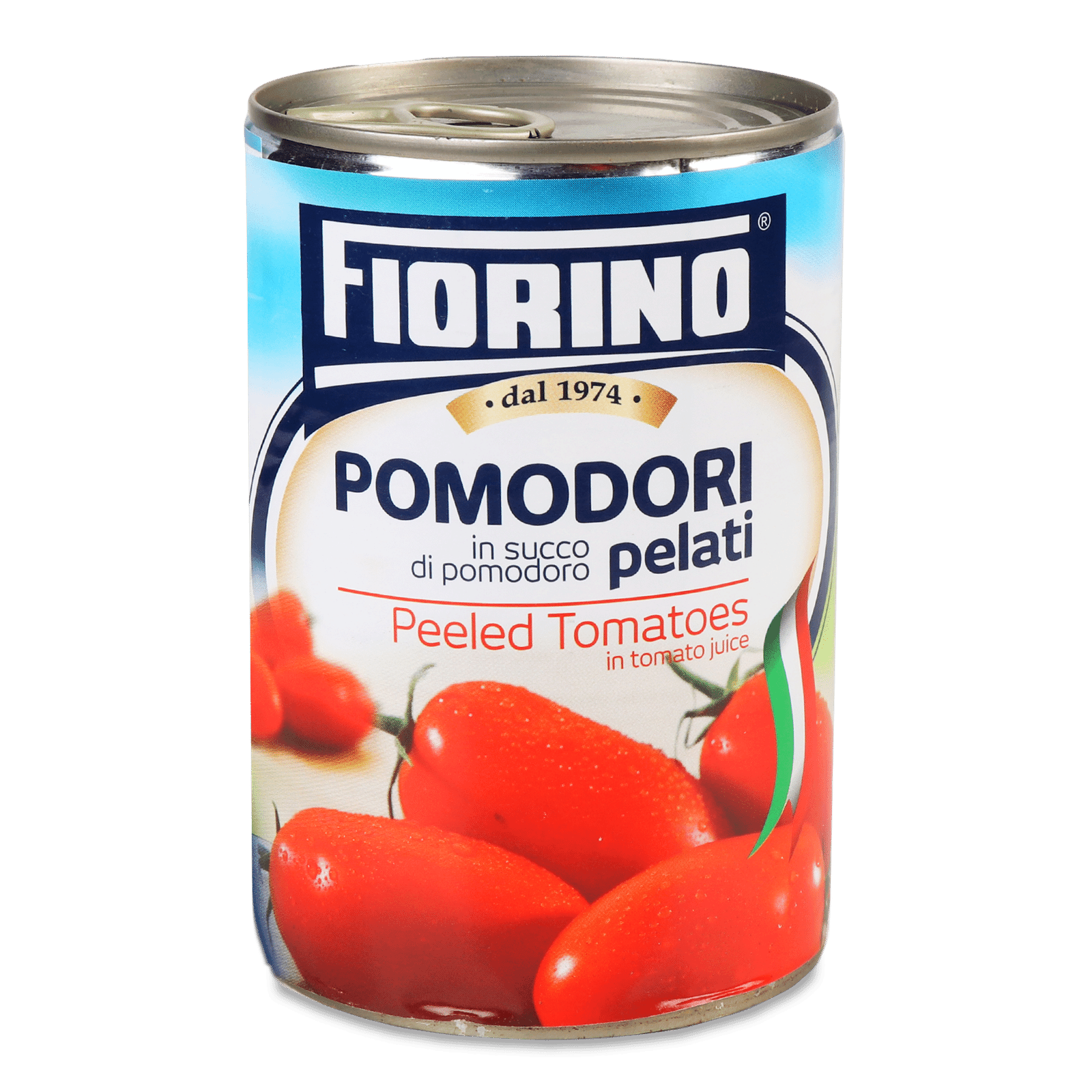 Томати Fiorino очищені цілі в томатному соку - 1