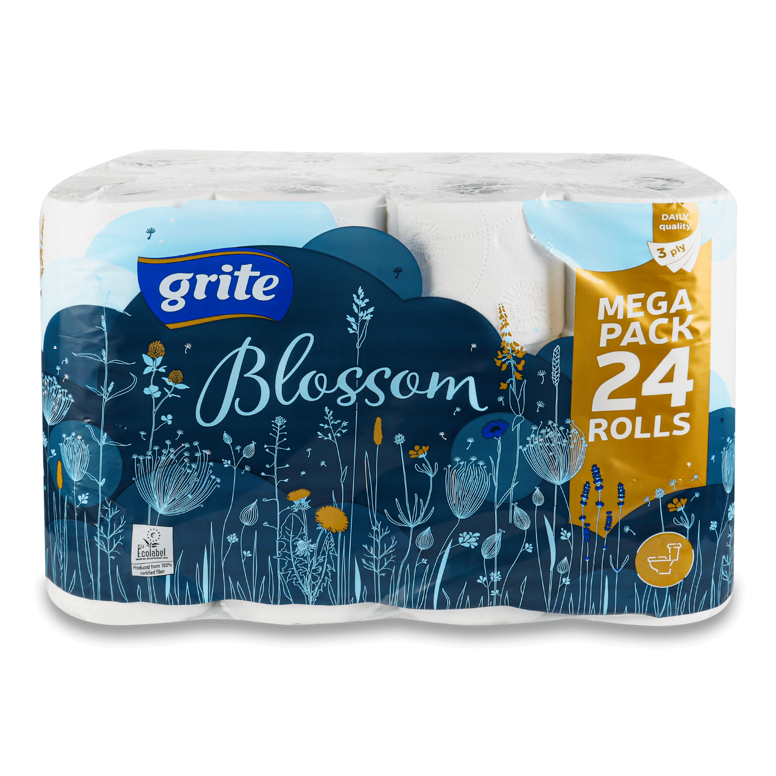 Папір туалетний Grite Blossom - 1