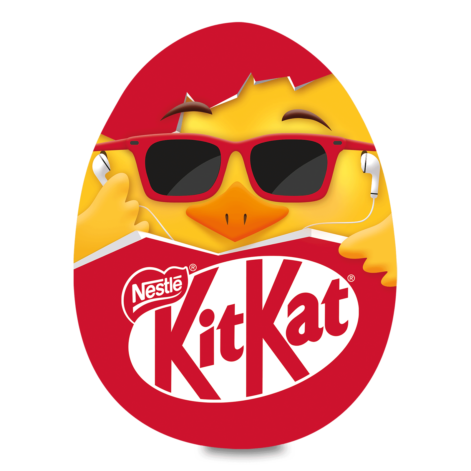 Фігурка Kit Kat Гігантське яйце з молочного шоколаду з кріпсами - 1