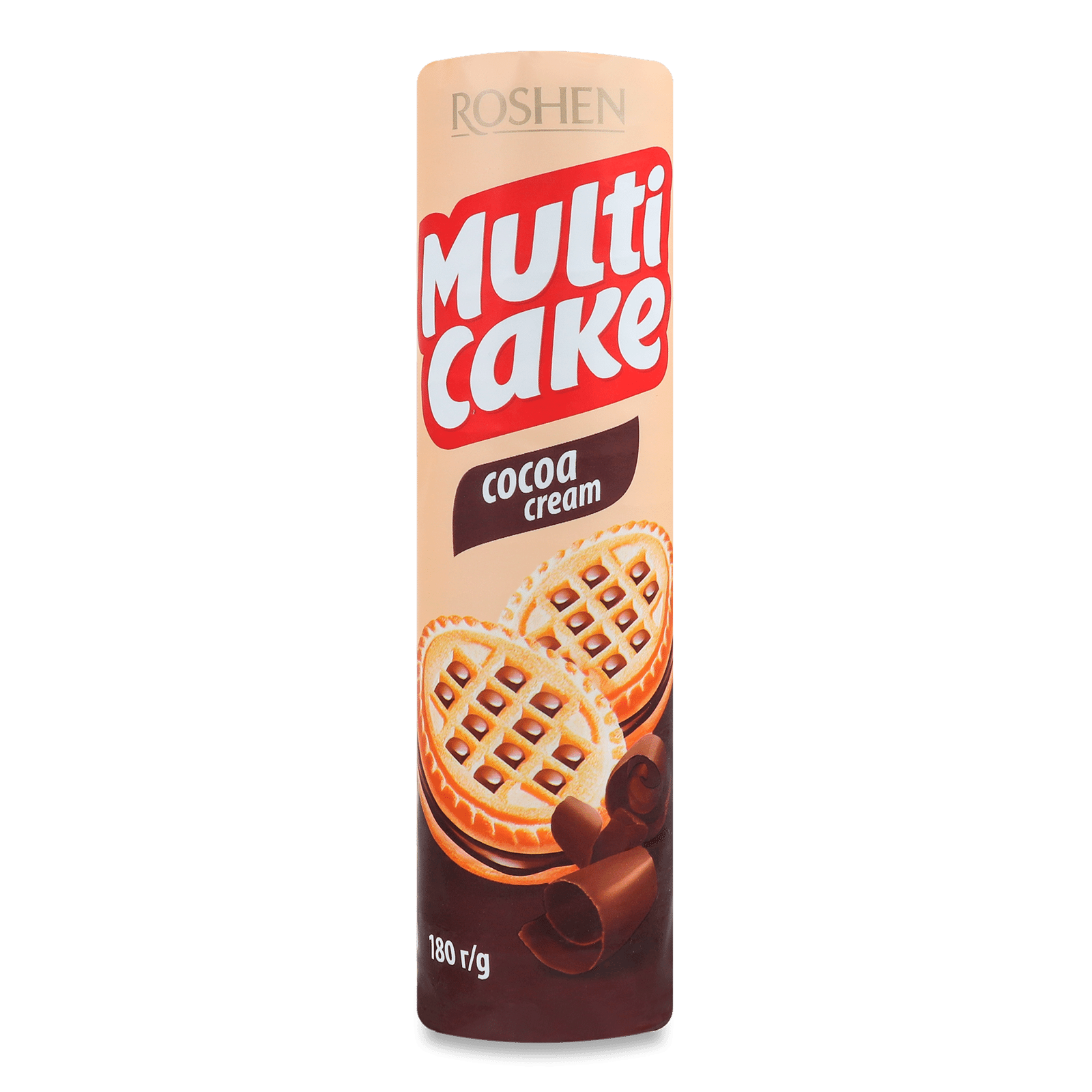 Печиво Roshen Multicake з какао-кремовою начинкою - 1