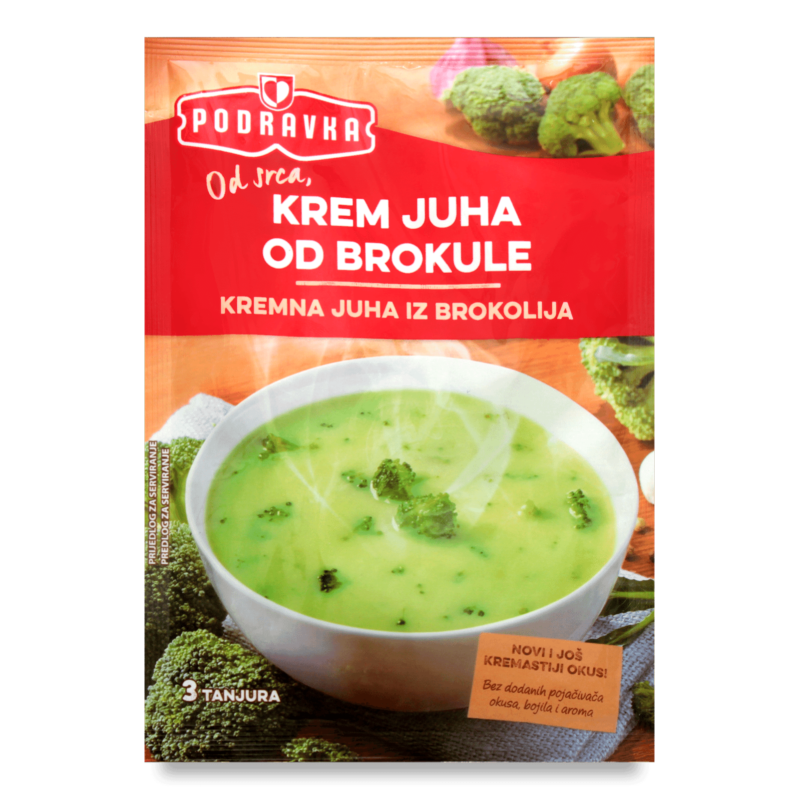 Крем-суп Podravka з броколі - 1