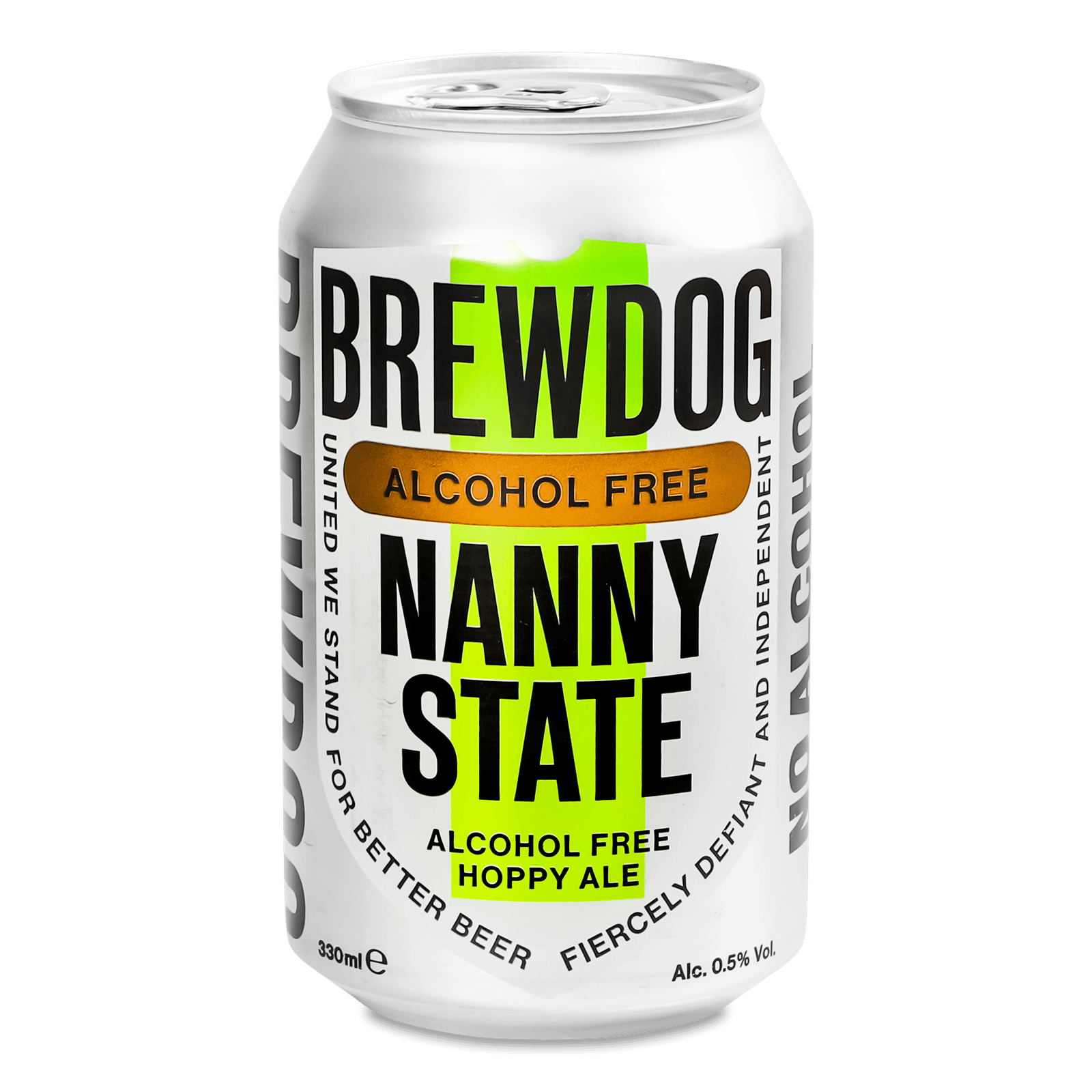 Пиво BrewDog Nanny State світле безалкогольне з/б - 1