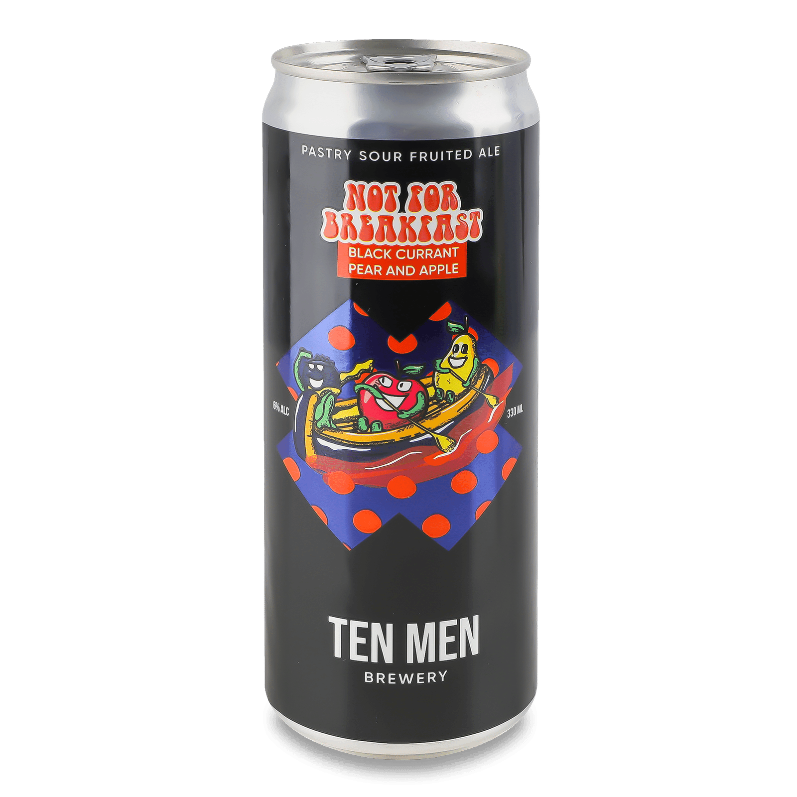 Пиво Ten Men Brewery NFB BlkCurPearApple н/т нф зб - 1