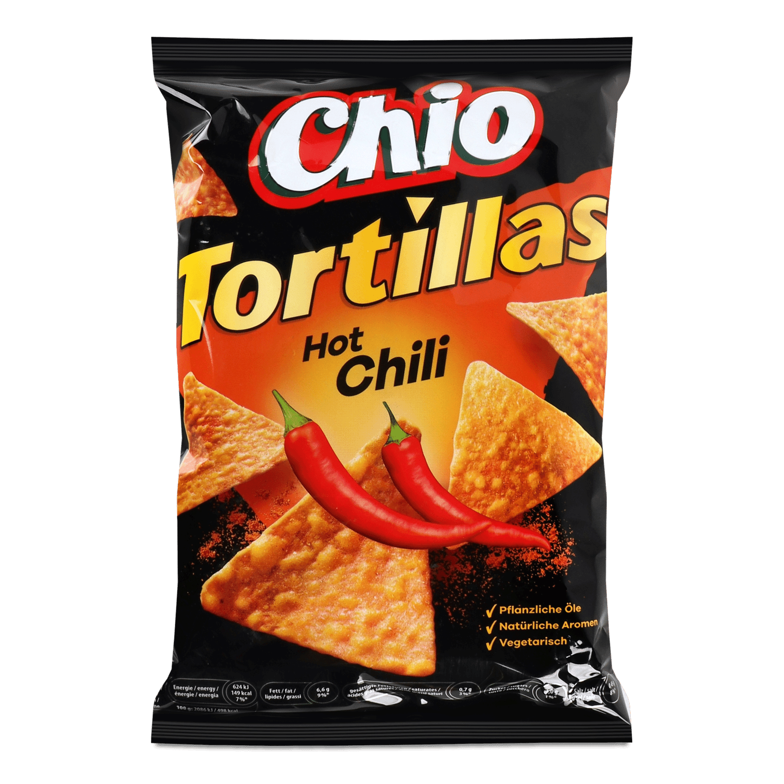Чипси кукурудзяні Chio Tortillas Hot Chili - 1