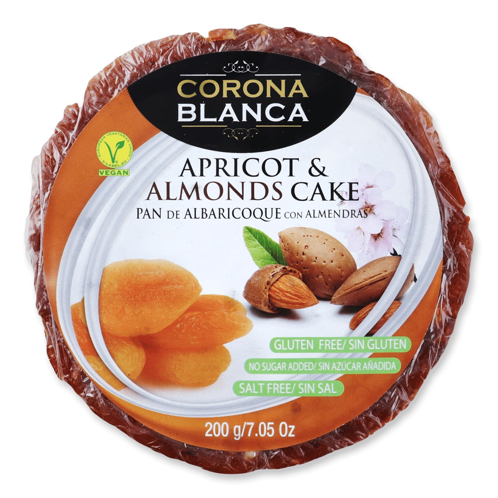 Пиріг із сухофруктів Corona Blanca курага-мигдаль - 1