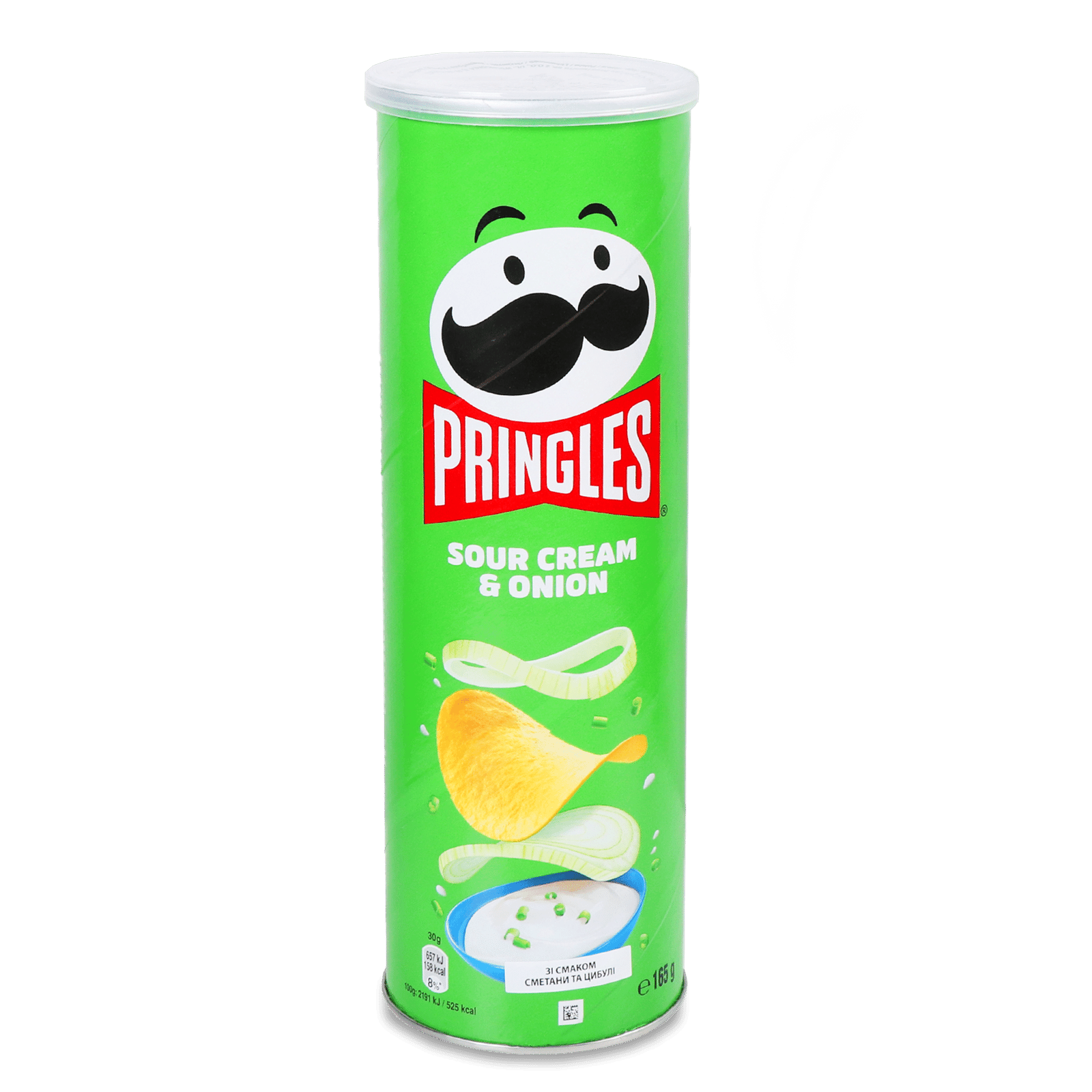 Чипси Pringles зі смаком сметани та цибулі - 1