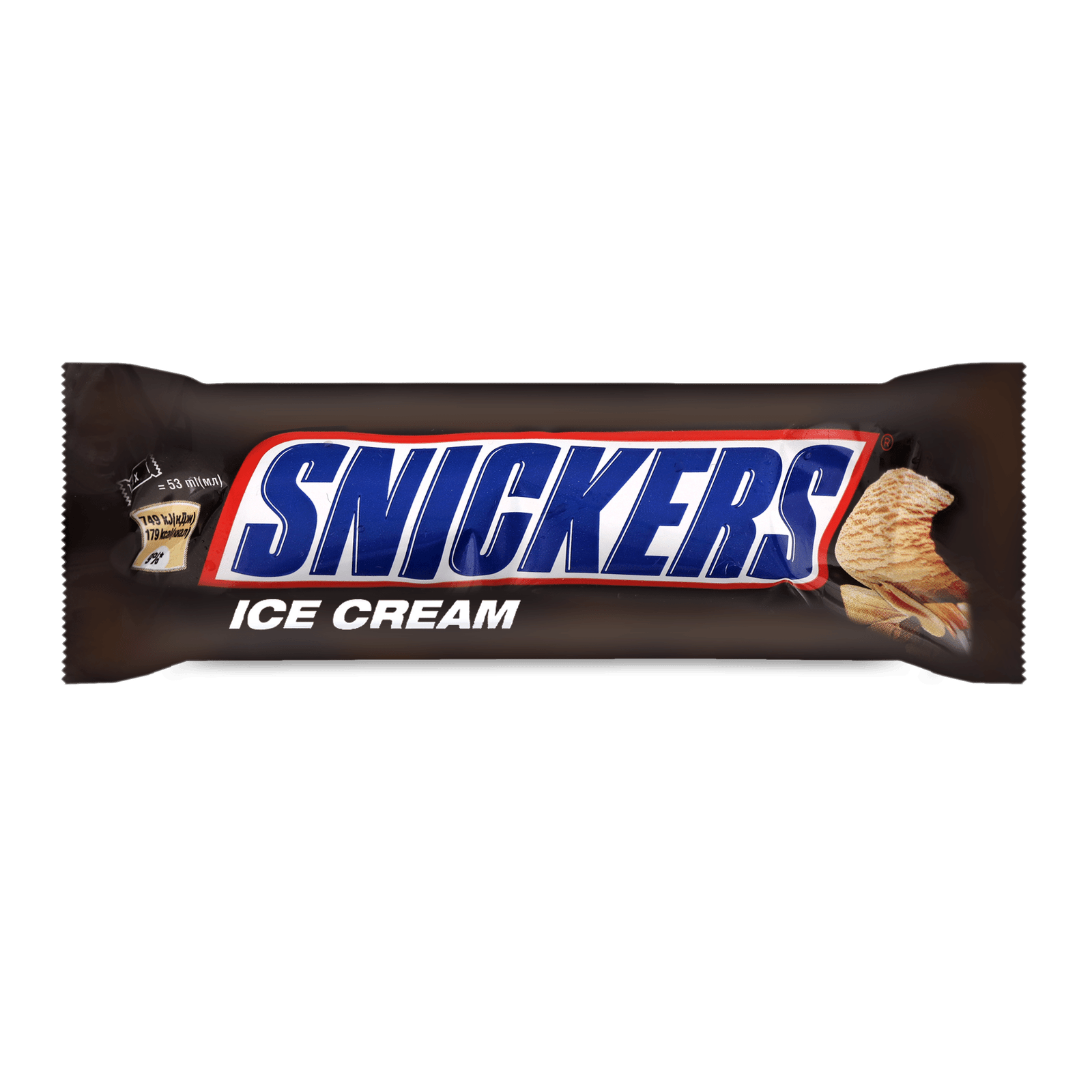 Морозиво Snickers батончик - 1