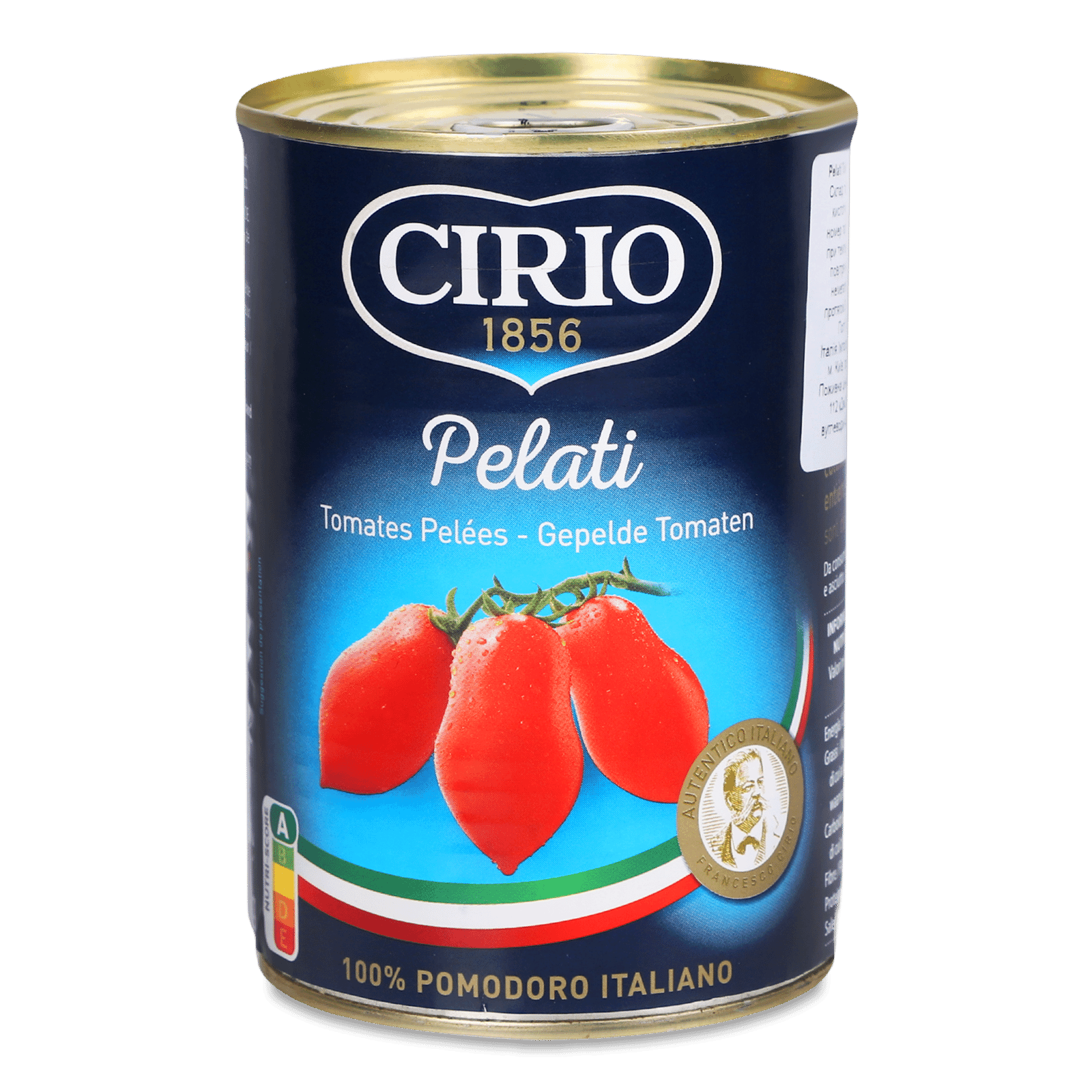 Томати Cirio Pelati очищені в томатному соку - 1