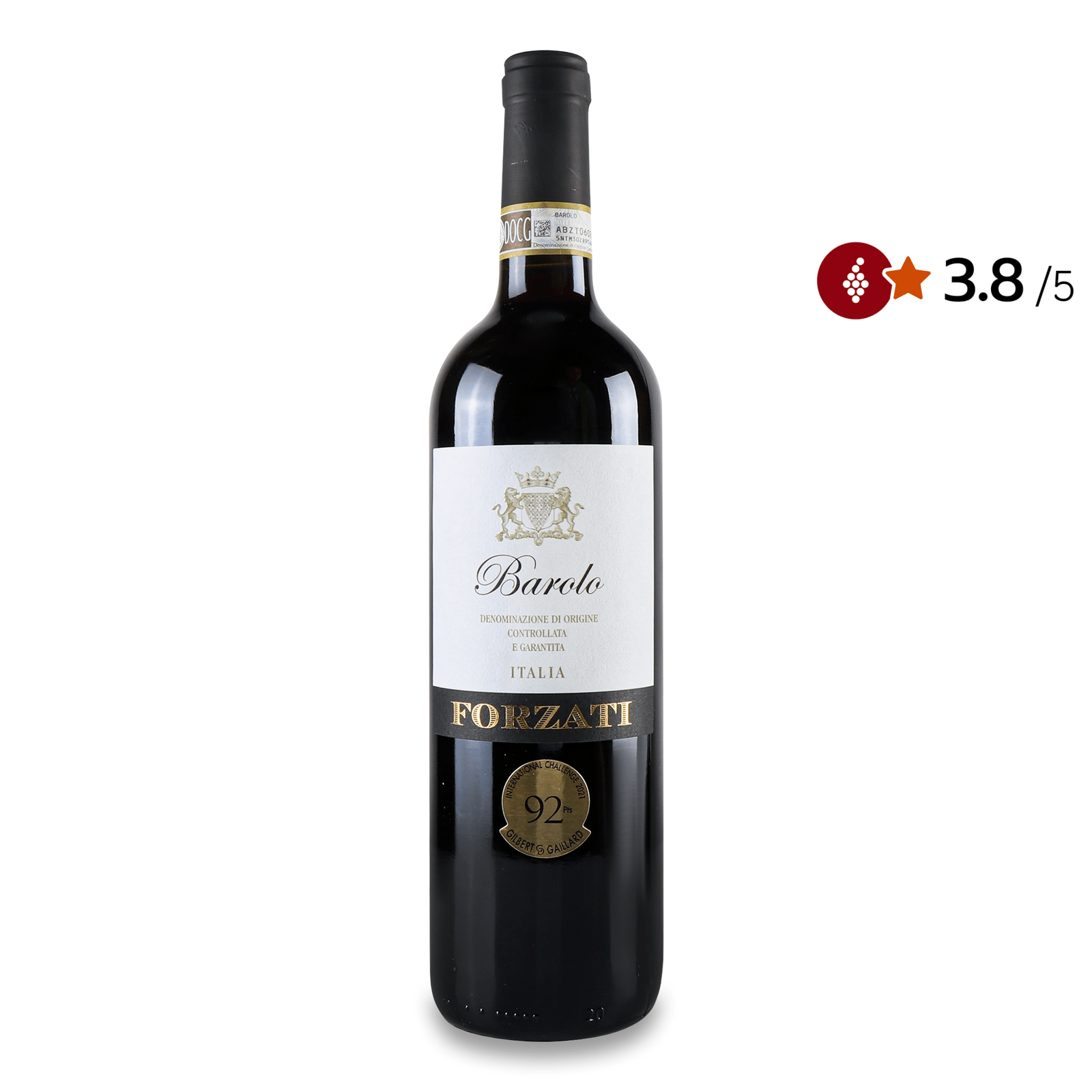 Вино Forzati Barolo 2016 - 1