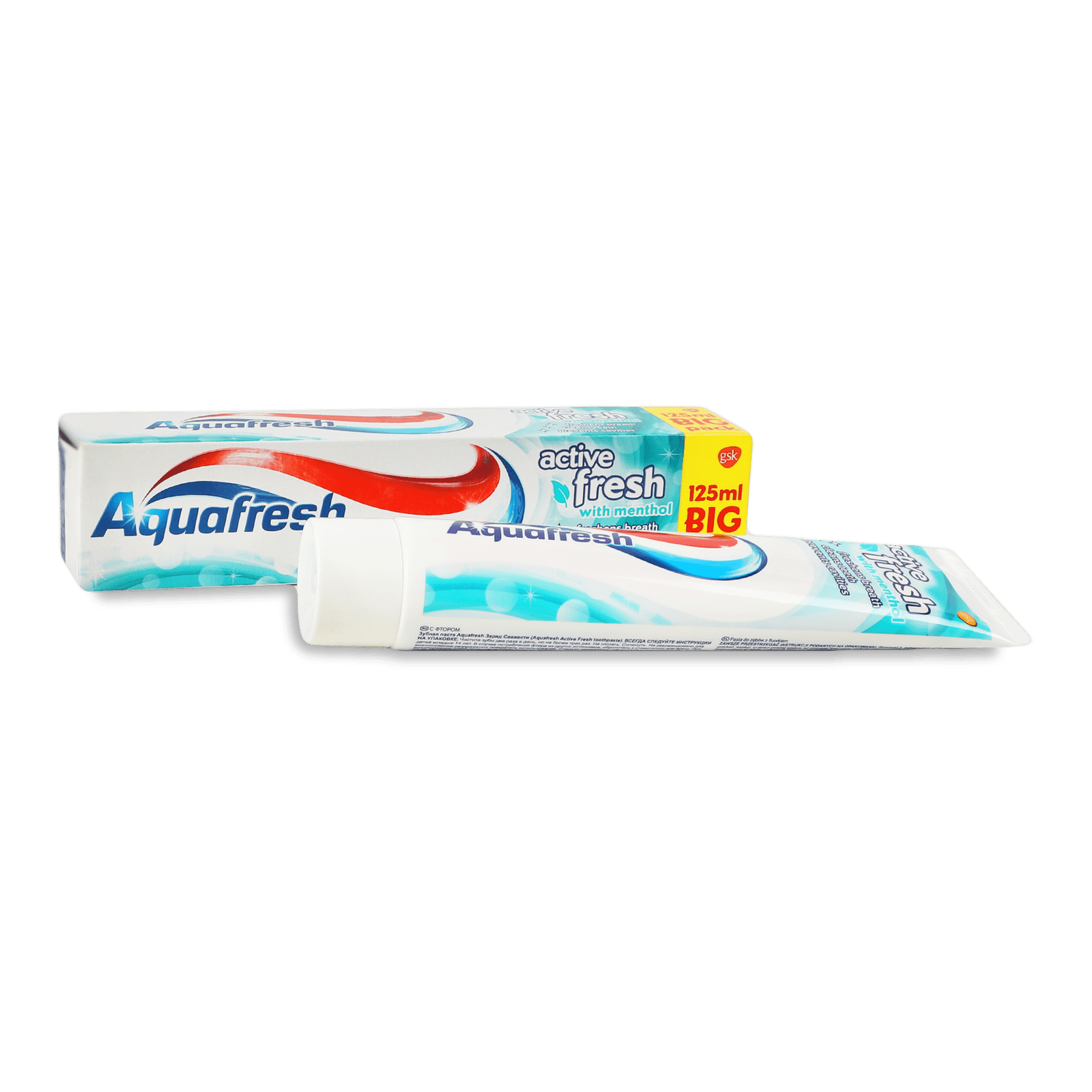 Паста зубна Aquafresh «Заряд свіжості» - 1