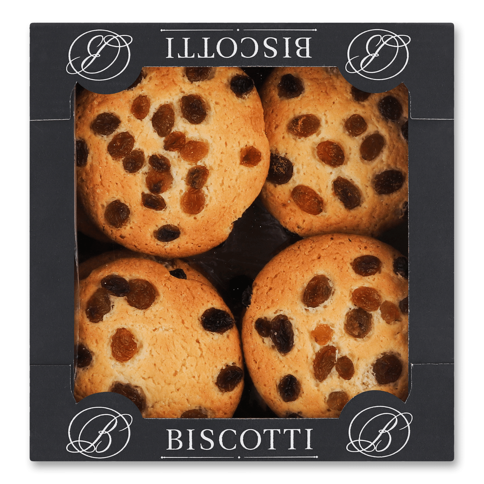 Печиво Biscotti «Американське» з родзинками - 1