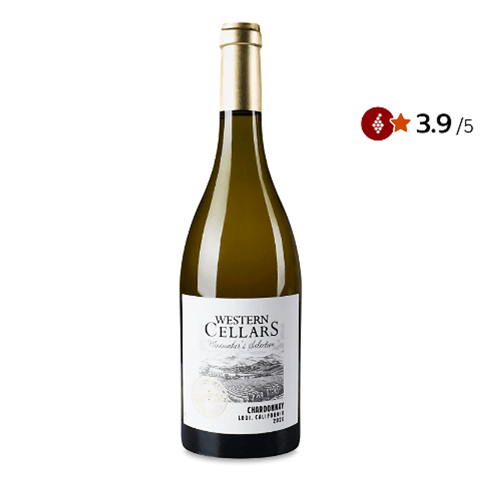 Вино Western Cellars Winemaker's Select Chardonnay - 1