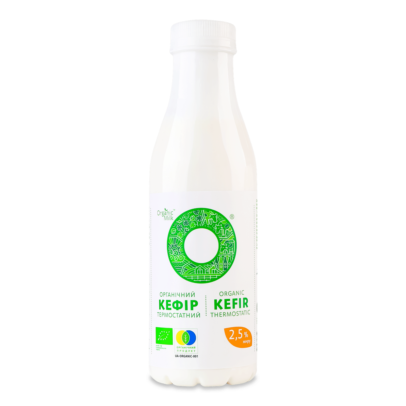 Кефір Organic Milk термостатний органічн 2,5% пл - 1