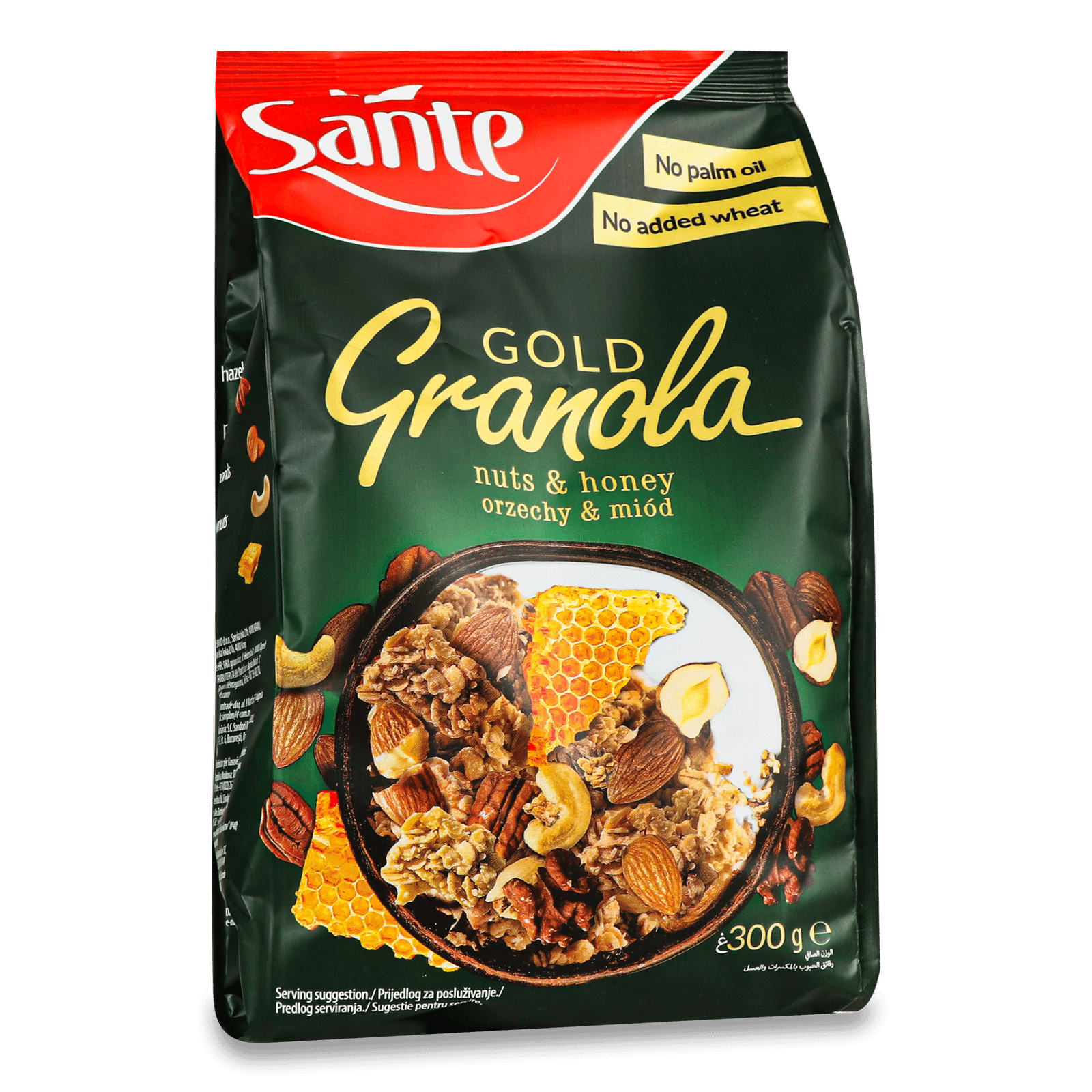 Гранола Sante Gold з горіхами та медом - 1