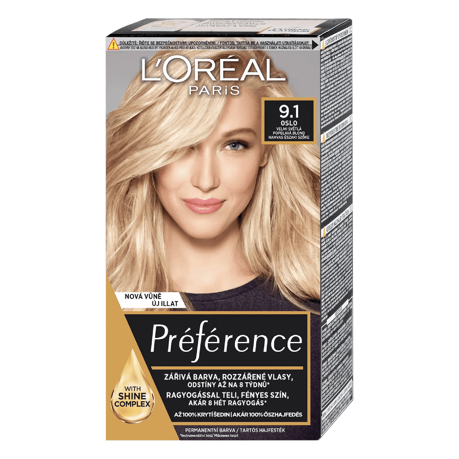 Фарба для волосся L'oreal Recital Preference 9.1 «Вікінг» - 1