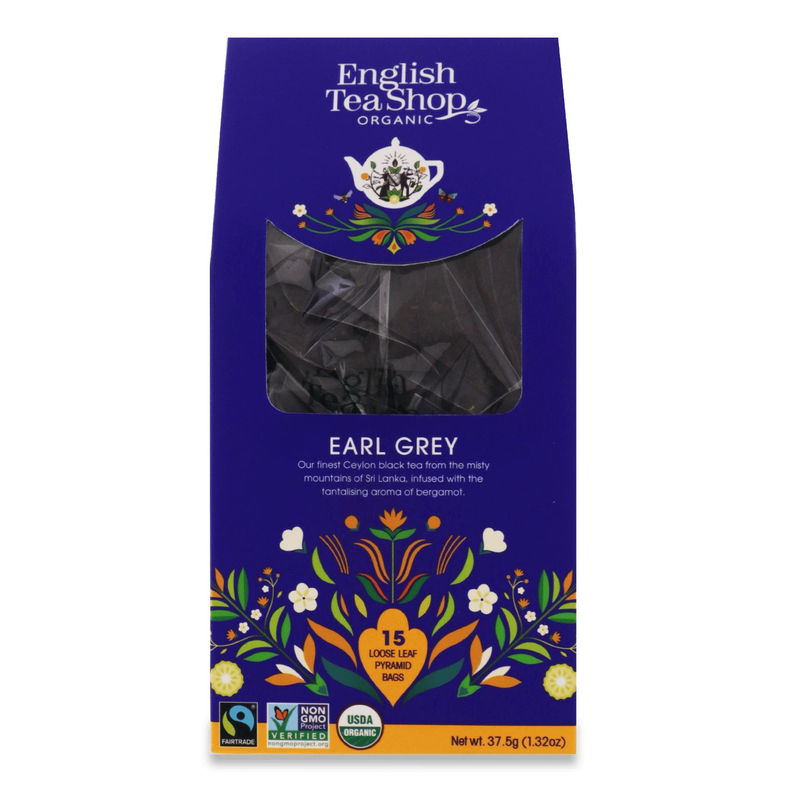 Чай чорний English Tea Shop з бергамотом, картон - 1
