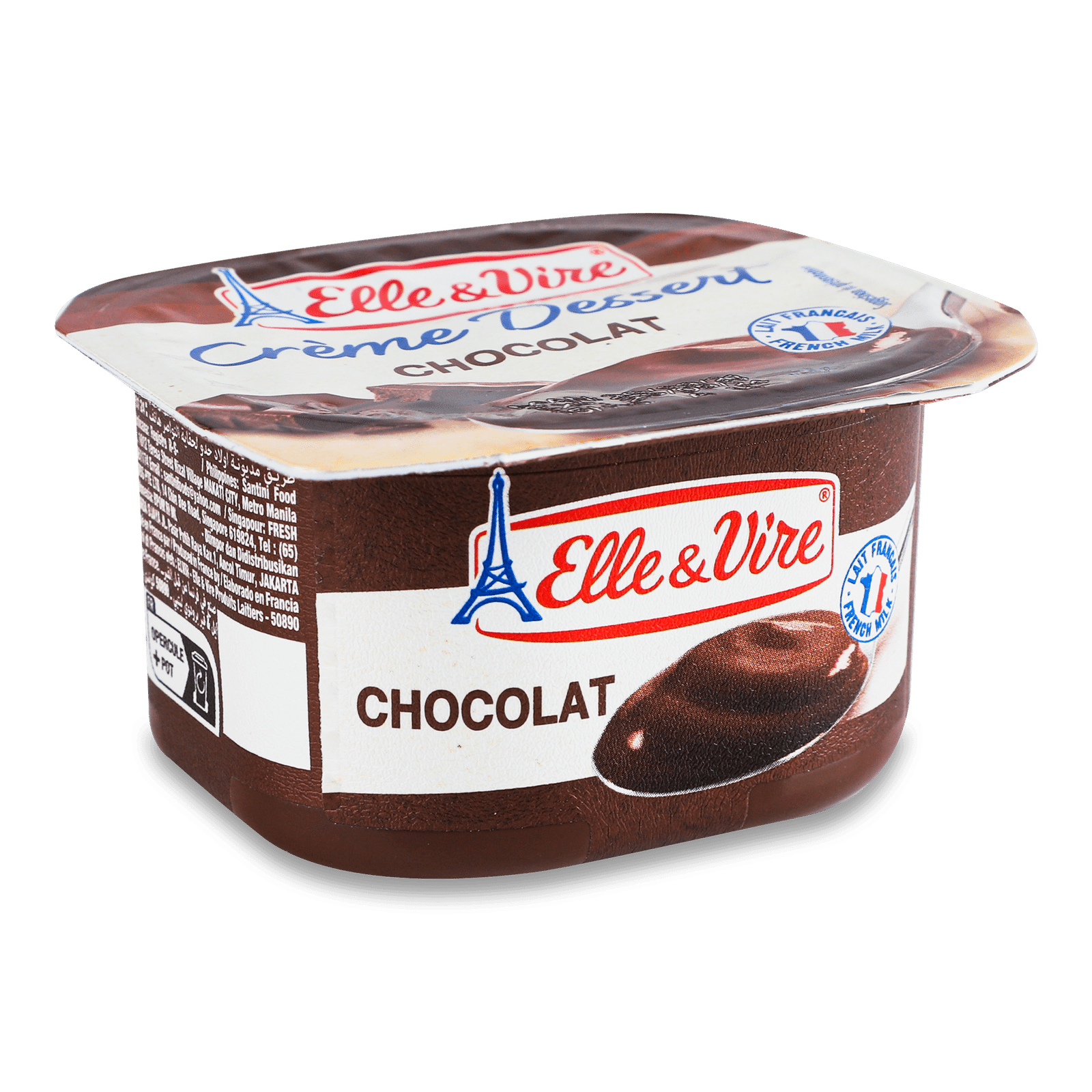 Крем-десерт Elle&Vire шоколадний 3,2% ст - 1
