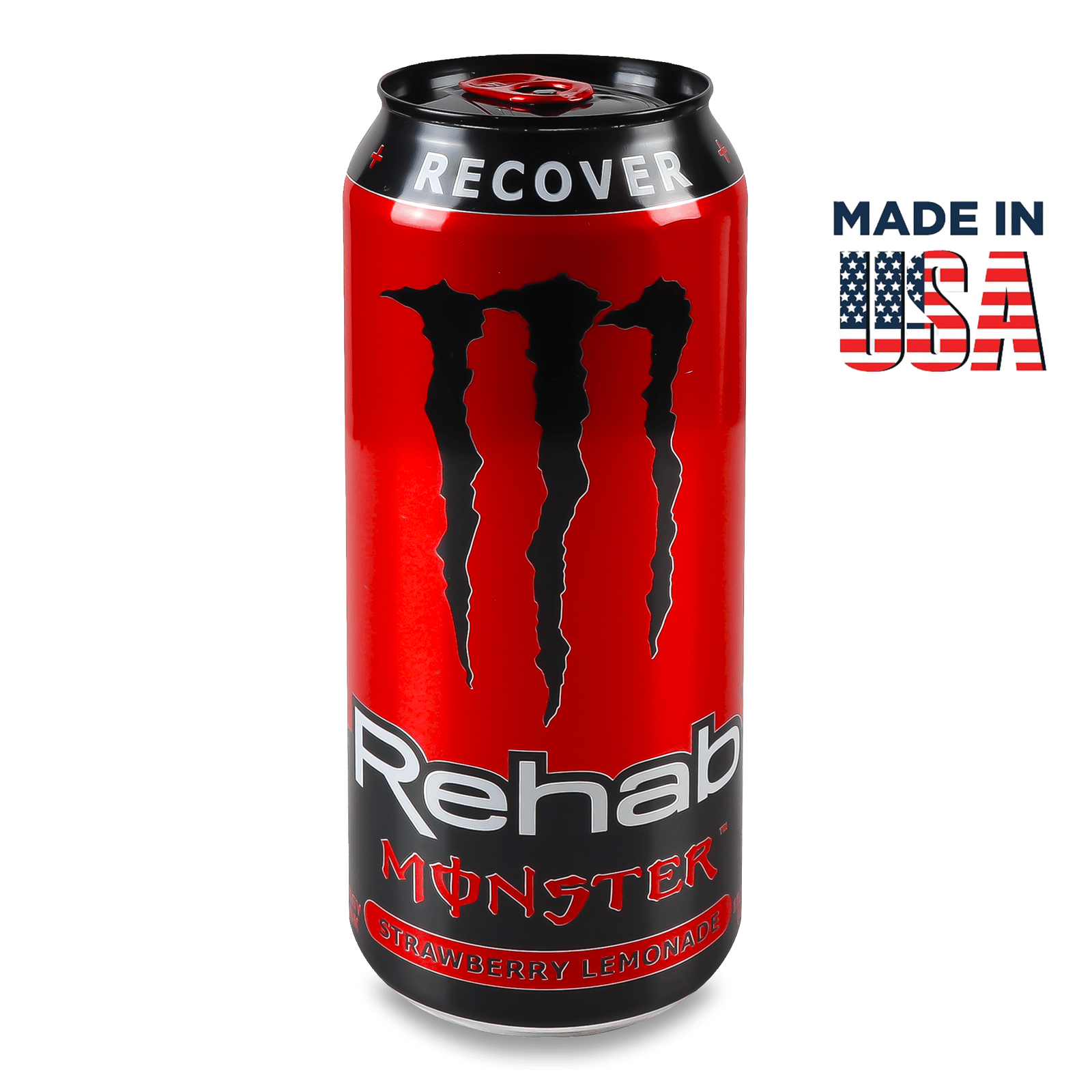 Напій енергетичний Monster Energy Rehab Strawberry з/б - 1