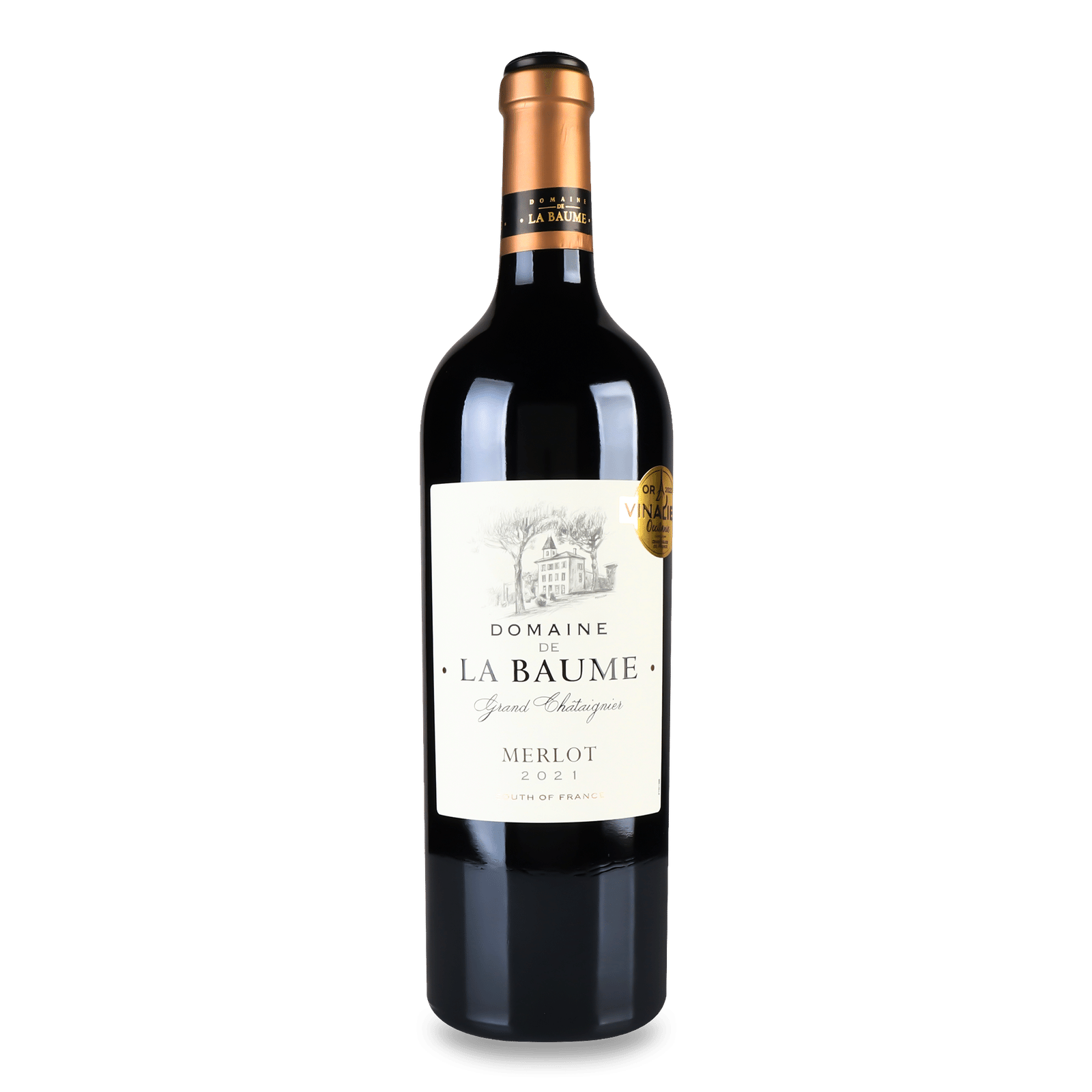 Вино Domaine La Baume Merlot - 1