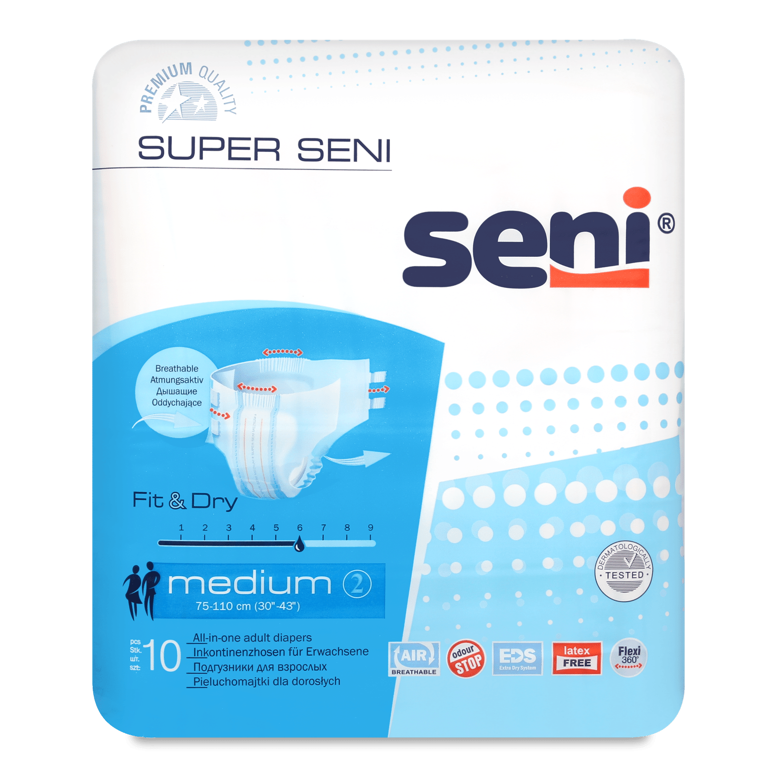 Підгузки для дорослих Seni Super Medium - 1