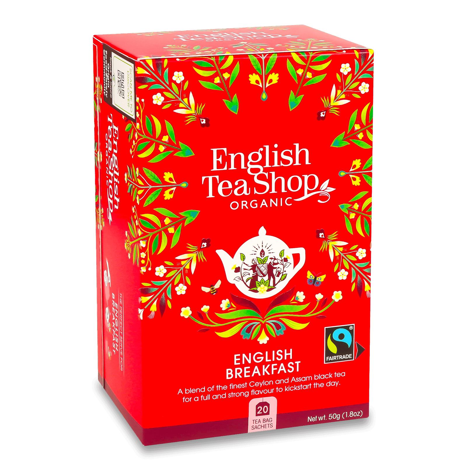 Чай чорний English Tea Shop «Англійський сніданок» органічний - 1